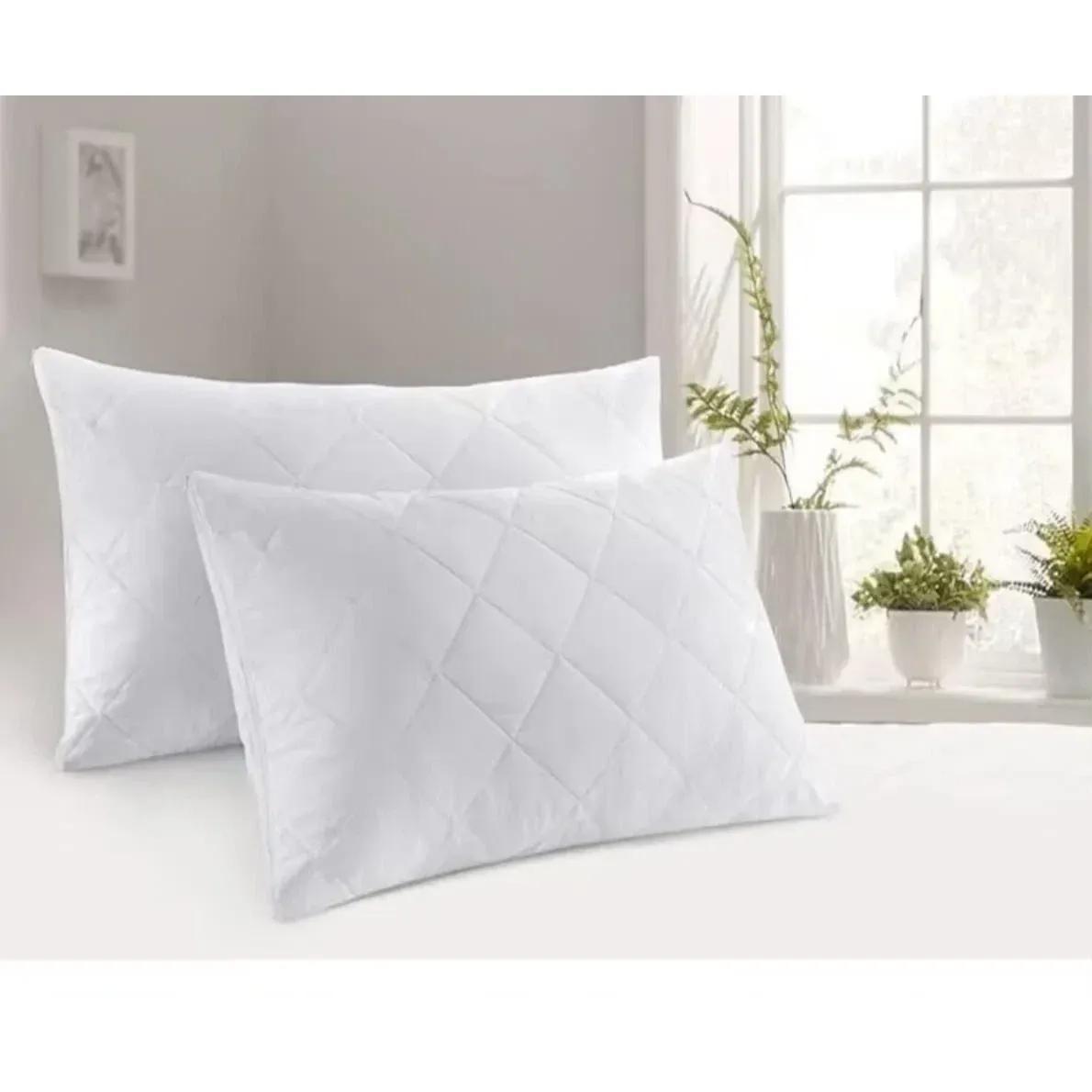 TEMU Pack Of 2 Zipped Quilted Pillow Quality-pillowcases