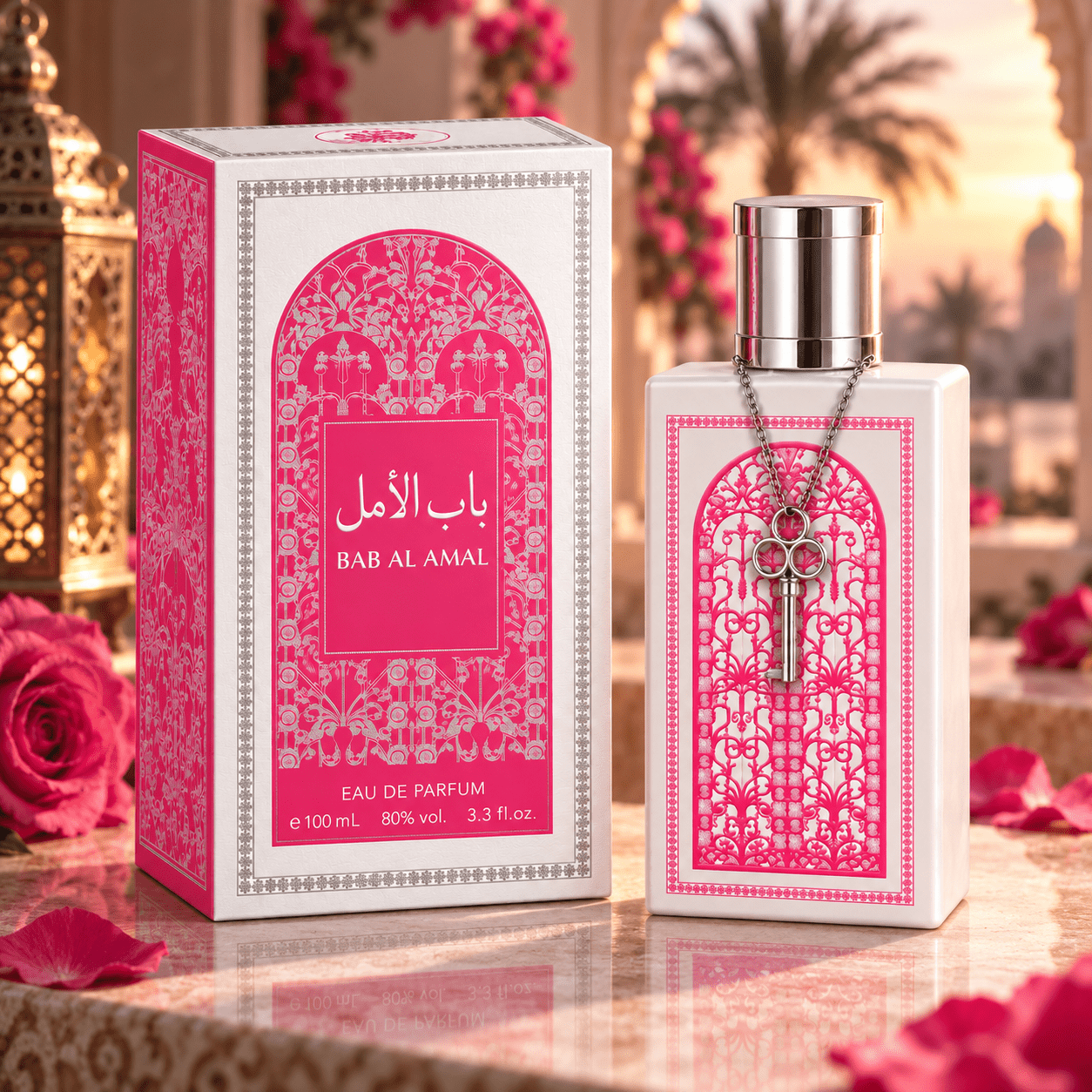 TEMU Everlyx - Bab Al Amal by eau de parfum 100ml femenina floral elegante con empolvado y envolvente