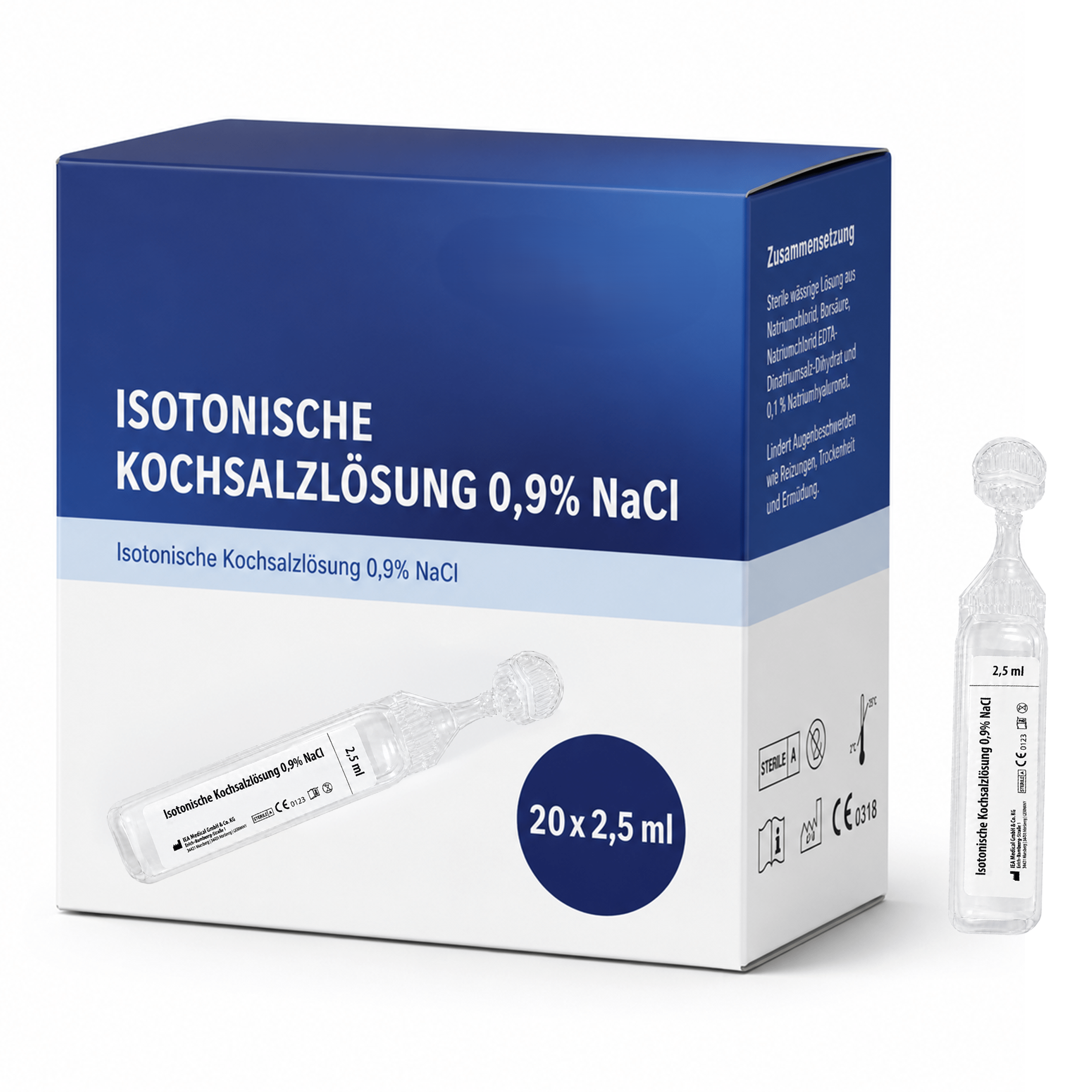 Image of Inhalation Solution, Solution 0.9% For Inhalation In 2.5ml Ampoule – Gentle Inhalation Solution In Convenient Ampoules, -free & Family-friendly