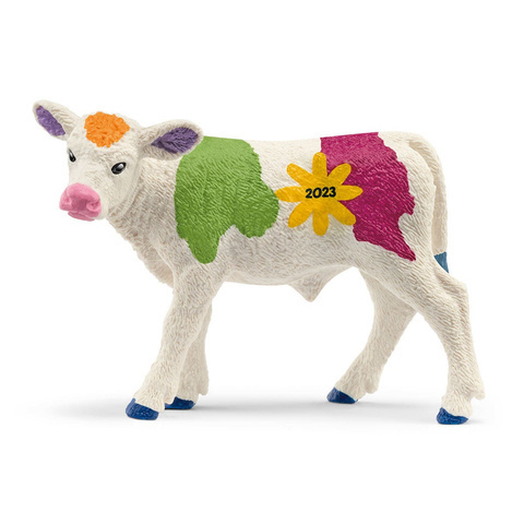Image of Schleich 72207 - Colorful Spring Calf, 2023