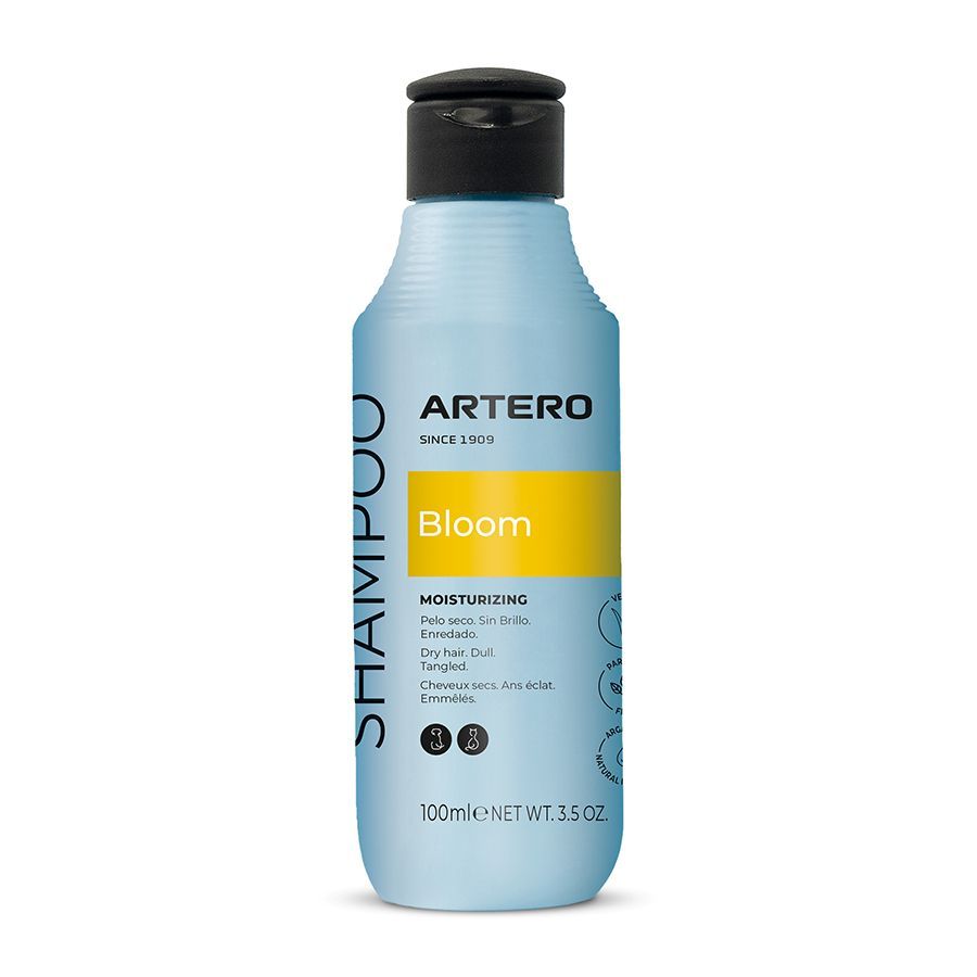 TEMU Bloom champú para perros con aceite de argán, hidratante, pelo largo, o dañado, y suavidad, 100 ml