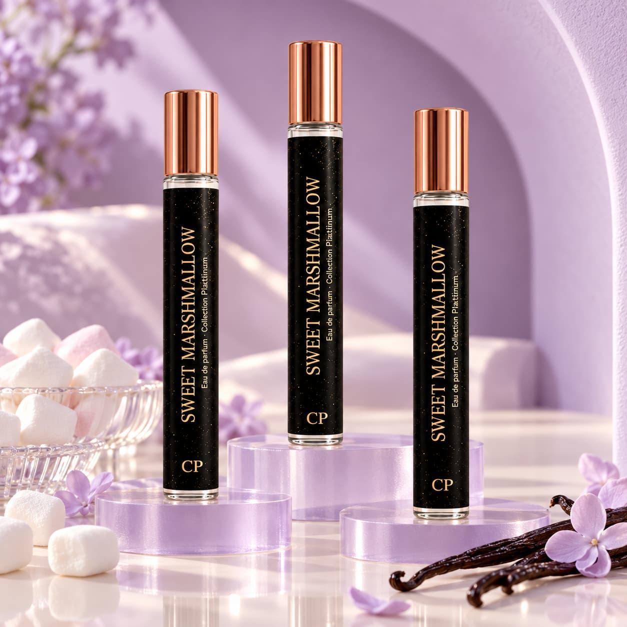 TEMU Pack de 3 Parfums Femme 35ML – Eau de Parfum Longue Tenue