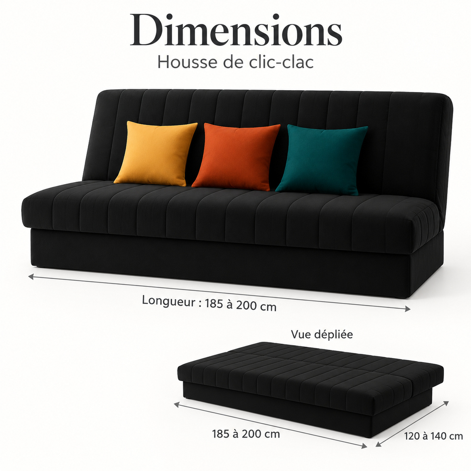 Promo Linge Housse De Clic Clac Matelassée