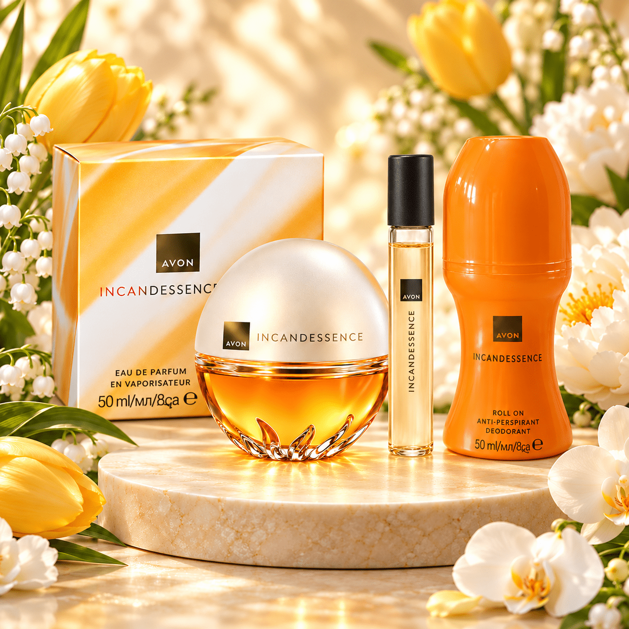 Image of Set Of 3 Gift Water Ball Perfume