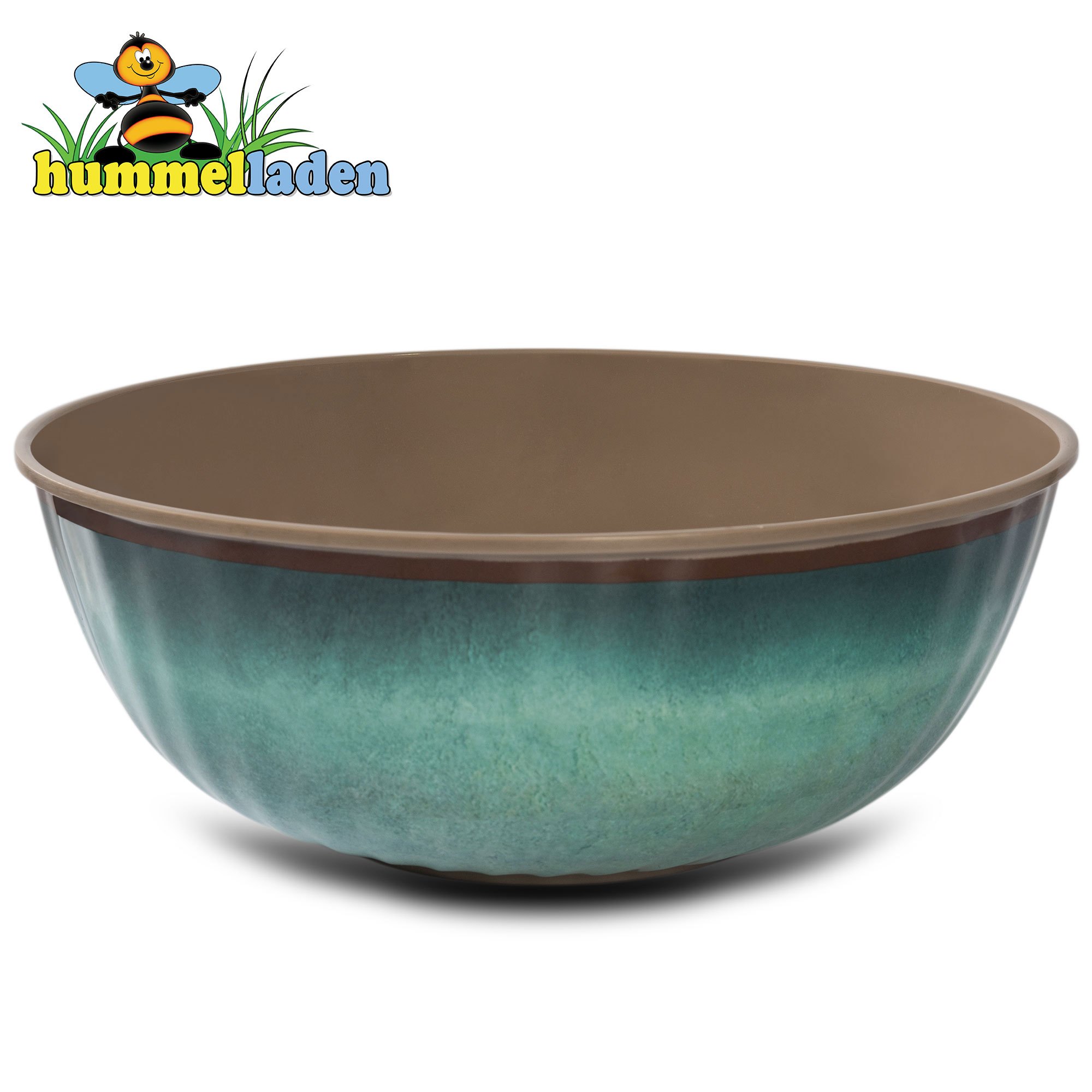 Image of Camping Salad Bowl - Green Ø27 Cm - 3.5 , Dishwasher Safe, Camping Tableware, Serving Bowl, Outdoor Bowl, Round Modern Camping Dishware