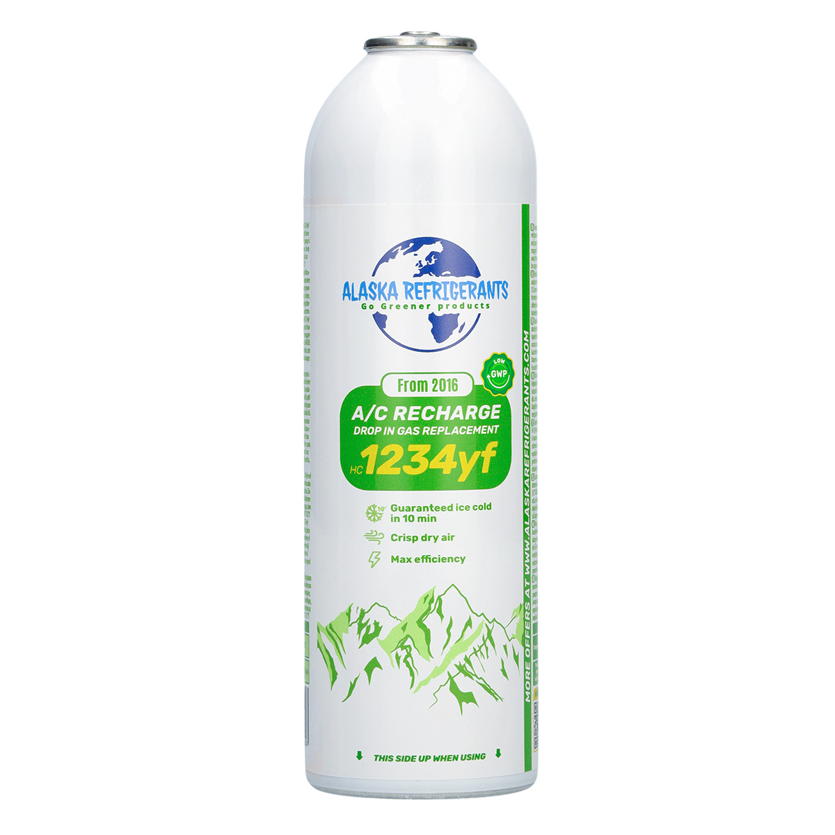 Image of Alaska Refrigerants R1234yf Replacement Refrigerant For Vehicles