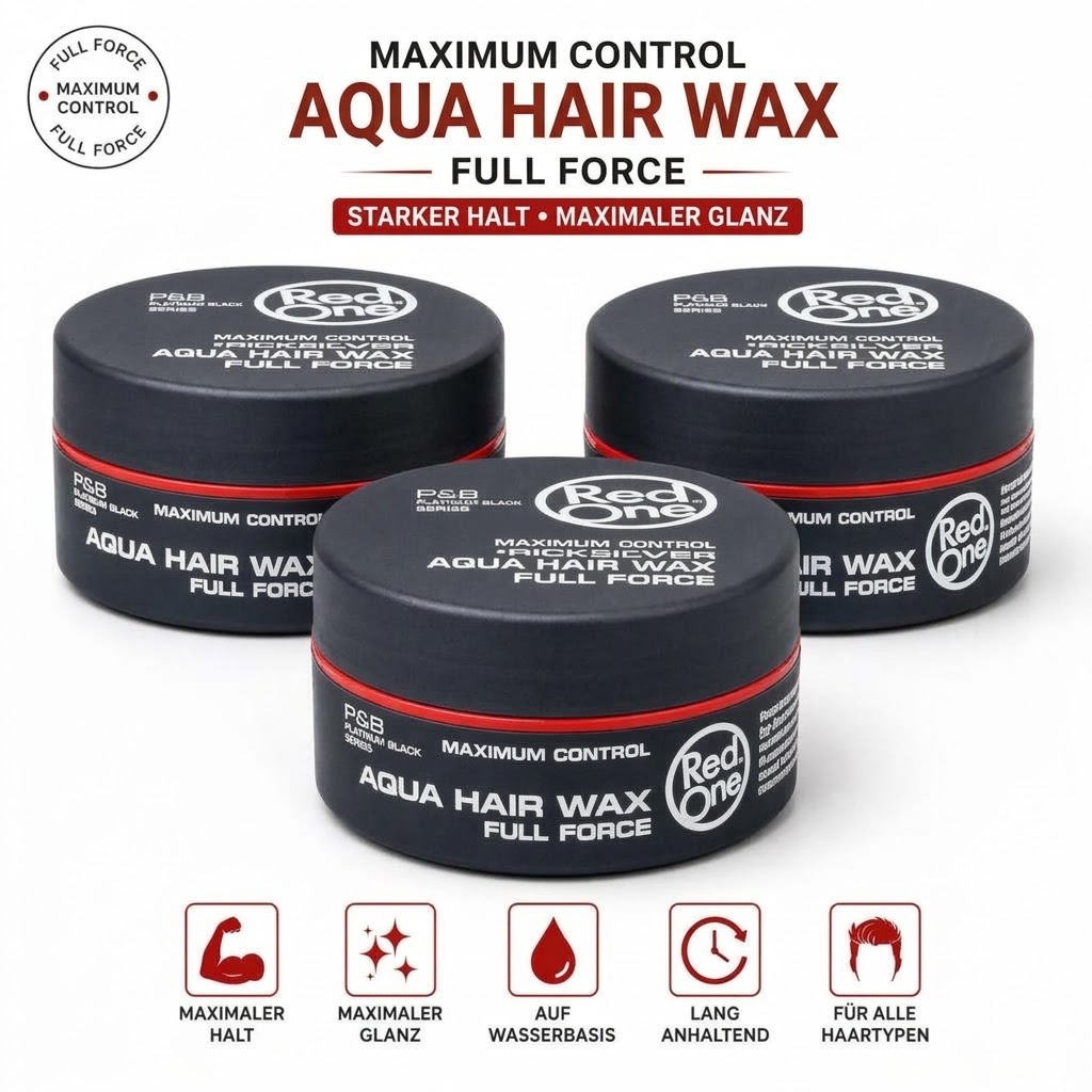 Image of Quicksilvery Wax 3pcs Set – 3x150ml Hair Wax