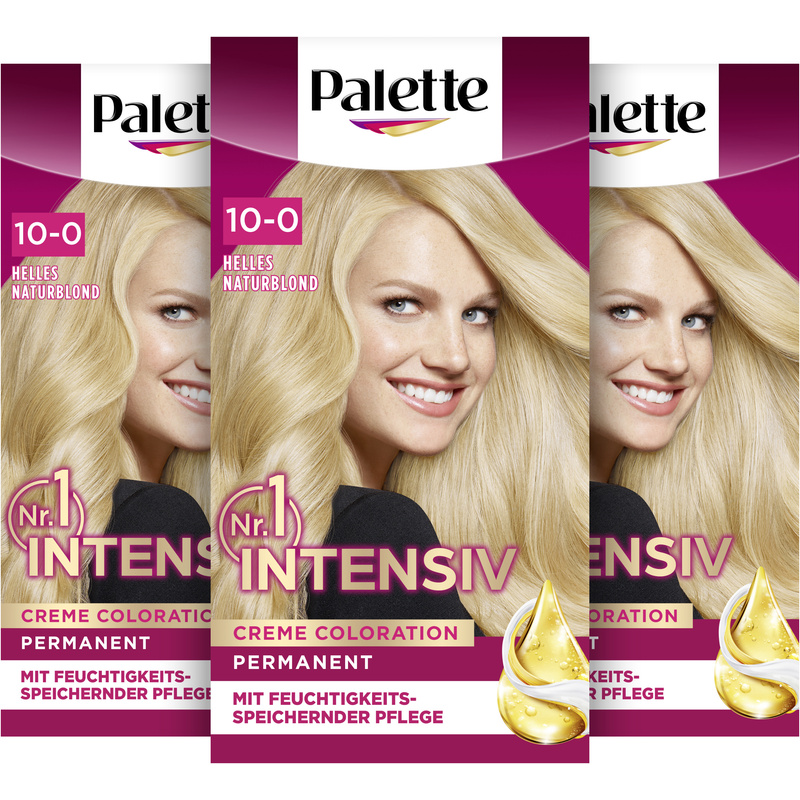 Image of Palette Cream -0/200 Light , 3x 115 Ml