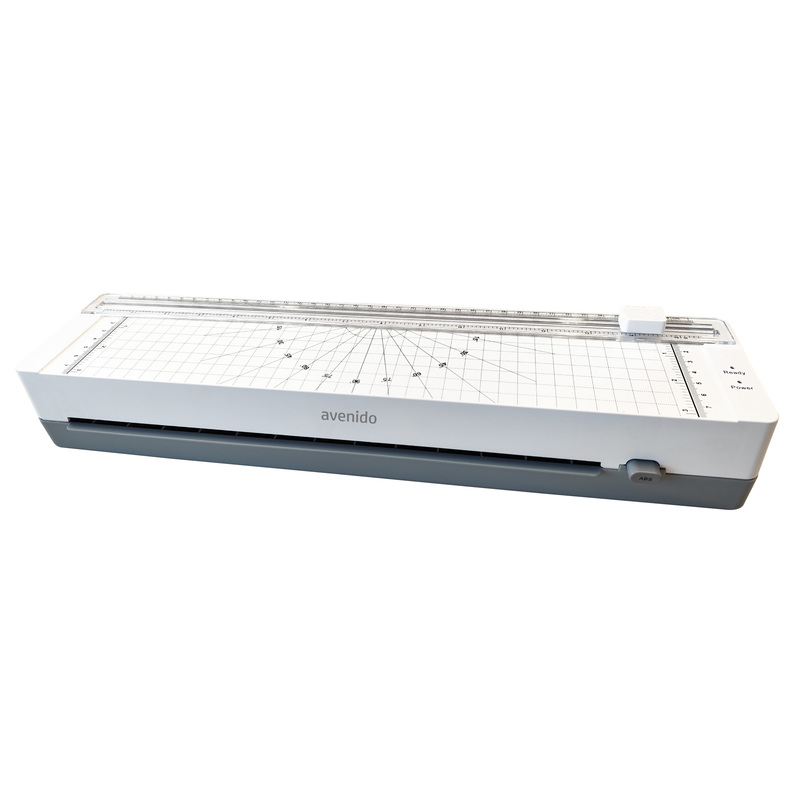 Image of A3 A4 A5 A6 Laminator With Built-in Trimmer: Professional Hot Lamination, 80-125 Micron Film Support And Fast Heating – Complete Starter Kit, Release Switch And For Home And Office!