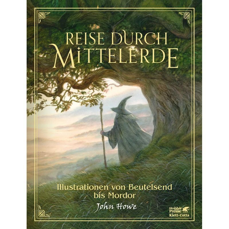 Image of Journey Through Middle-earth - Book - Illustrations From Bag End To Mordor - John Howe - 192 Pages - German - 2019 - Klett Cotta Verlag - Ean 9783608985641