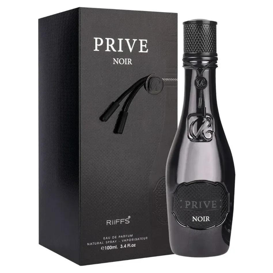Riiffs Privé Noir Eau De Parfum 100 's Perfume, Long-lasting Spicy Oriental Scent With , Black Pepper, Lavender, Patchouli, , Amber, Vanilla Edp Gift