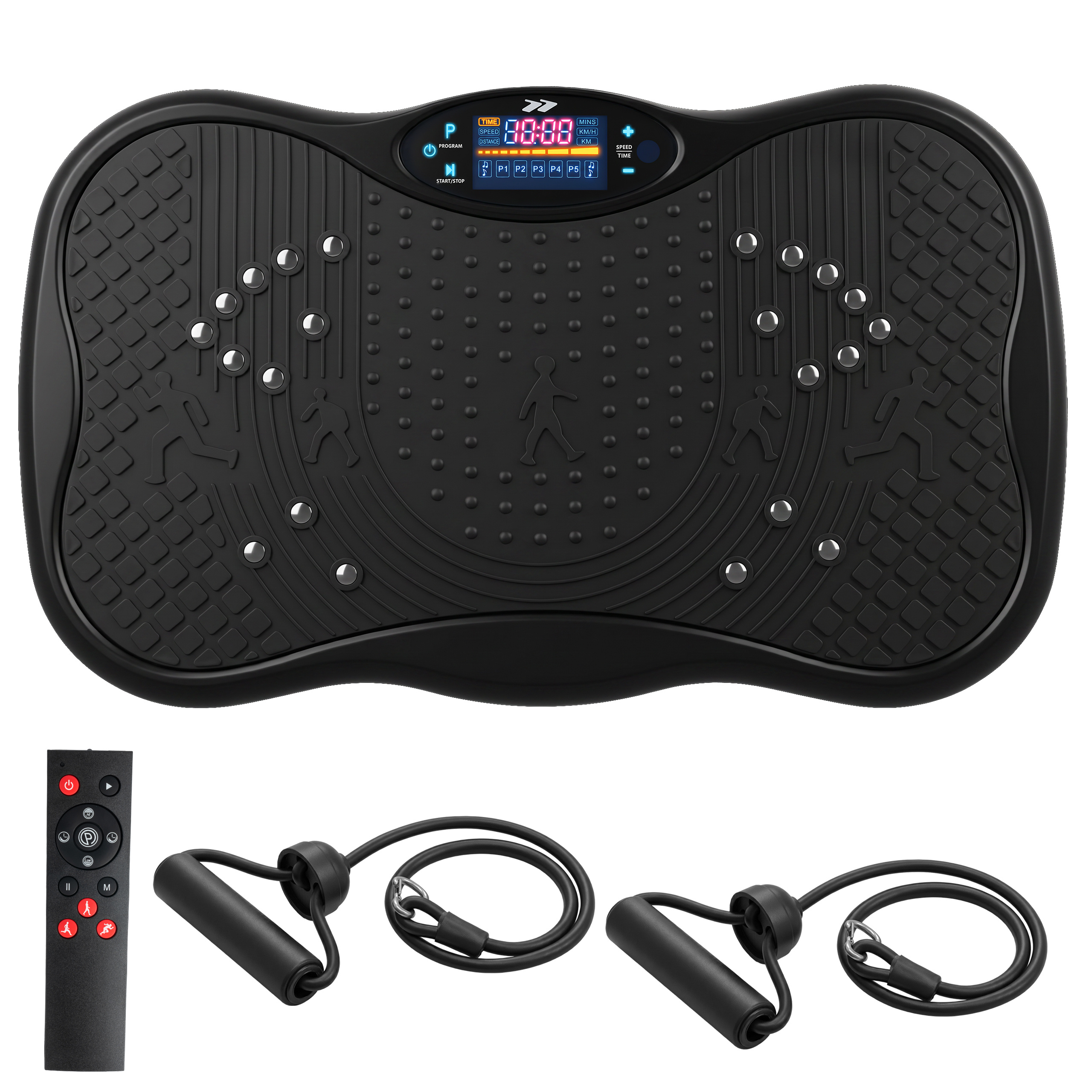 Image of Vibration Platform For Body Workout, Bluetooth Speaker, Remote Control, 150kg Lite