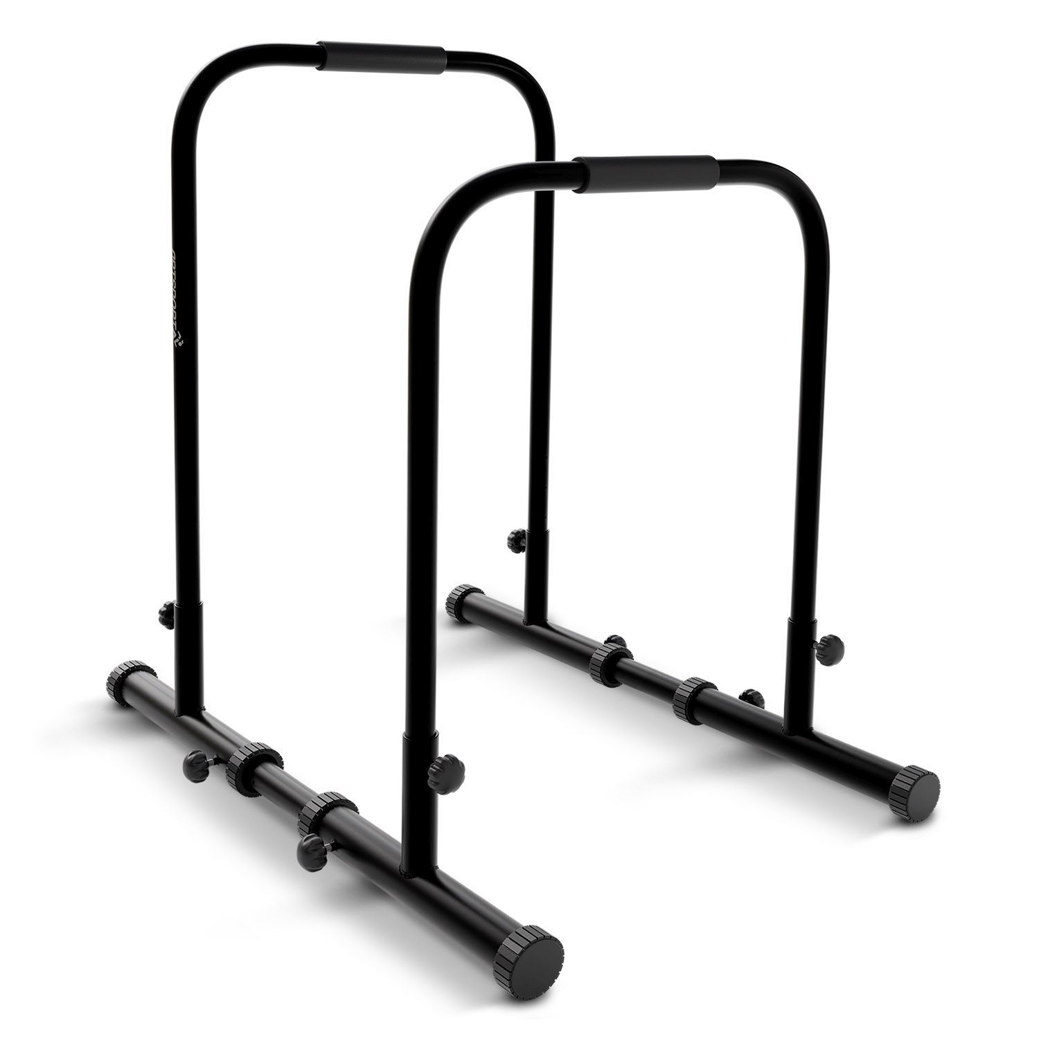 Pull-up Bar Dip Station Up To 500 Kg Loadable Push-up Grips Adjustable Push-up Bar Home Black