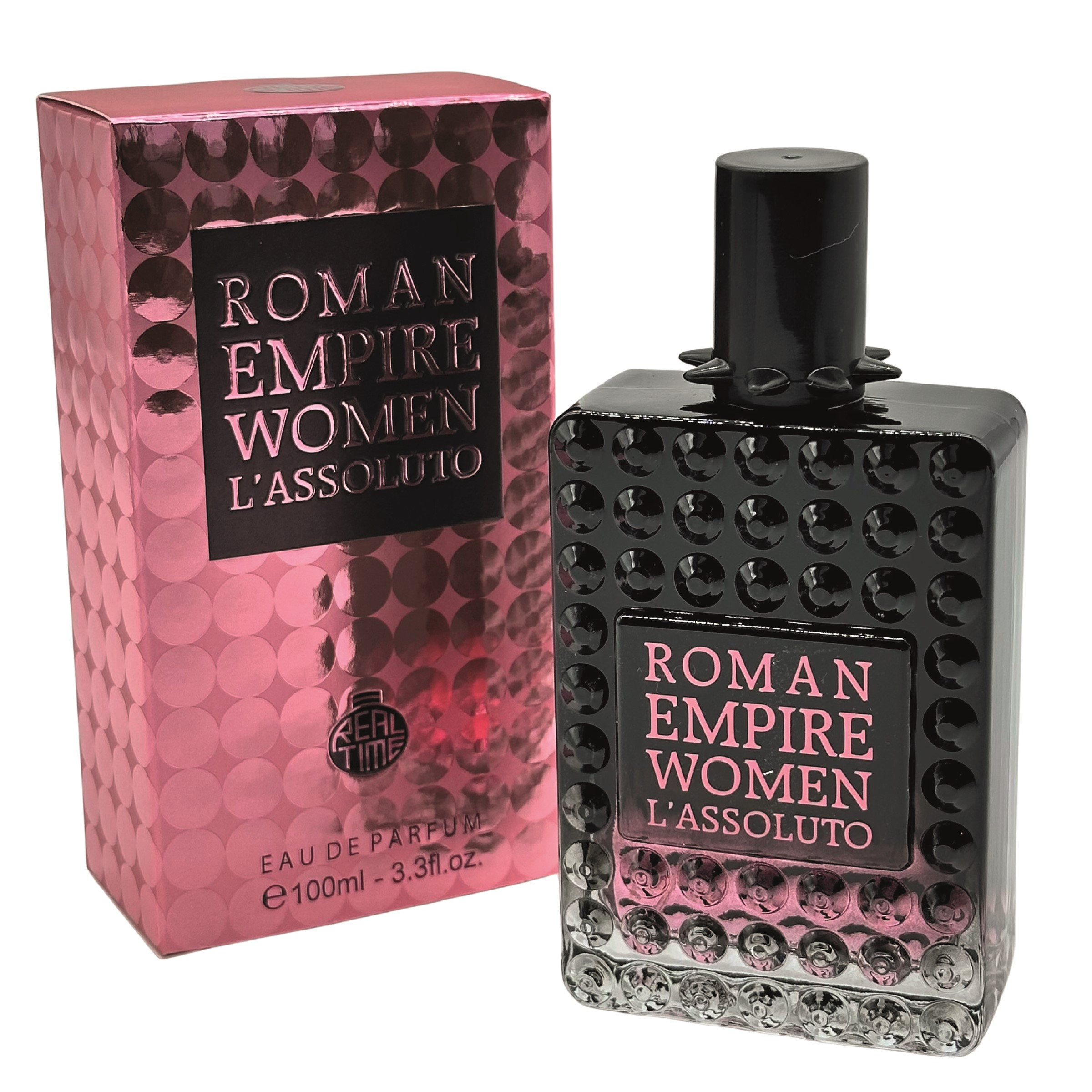 Image of Real Time Roman Empire Women L' Eau De Parfum 100ml / 3.4oz - Floral Fragrance For Women, Long-lasting Vanilla & Jasmine Scent, Perfect Gift For Her