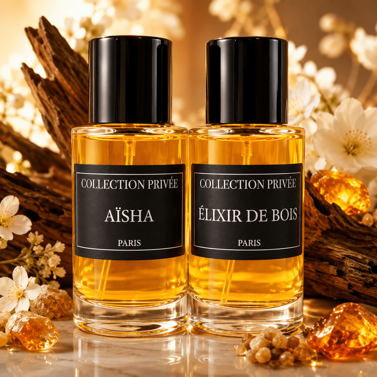 TEMU Juego de perfume de 2 piezas: Eau de Parfum 50 ml + ÉLIXIR DE BOIS 50 ml