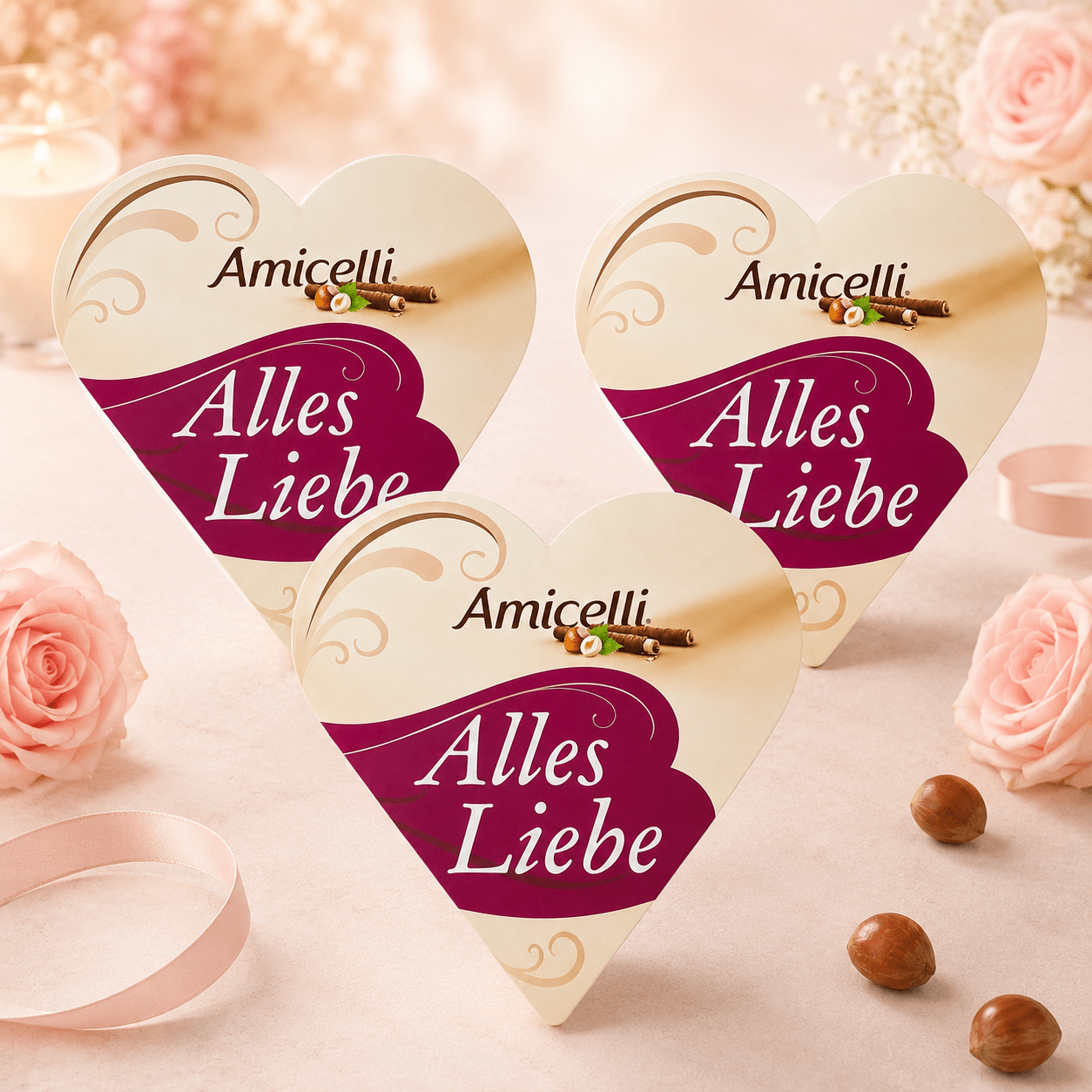 Amicelli All The Best Hazelnut Cream 137 G, Amicelli "all The Best" Forest Nut Cream 137 G