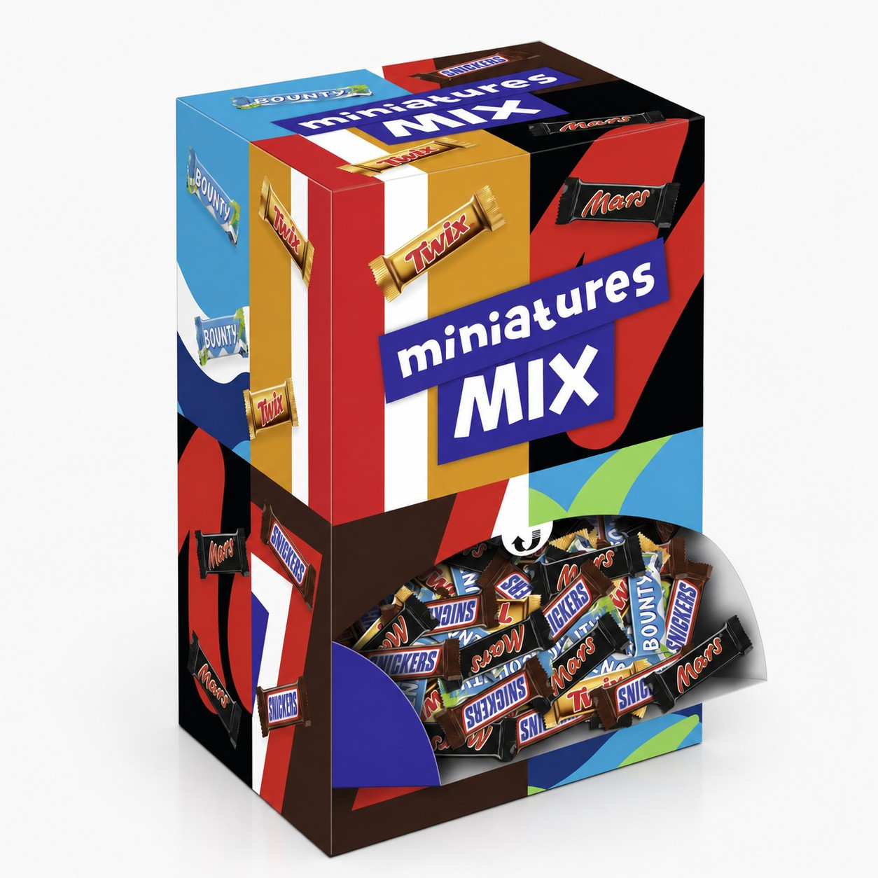 Miniatures Mix – Mini Chocolate Bars – Varied Chocolate Bulk Pack For Parties – 3kg