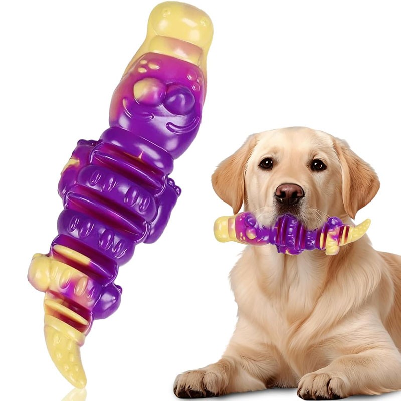 TEMU Indestructible Dog Chew Toys For - Heavy-duty Nylon Chew Suitable For Large Breed Dogs (over 13.61 Kg) - Tough Puppy Teething & Dental Health
