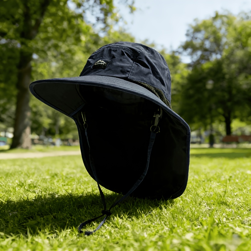 TEMU Hat With A , Suitable For Men And Women, Ideal For Outdoor Activities Like Camping, Hiking, And Fishing. It Makes A Great Gift For Valentine's