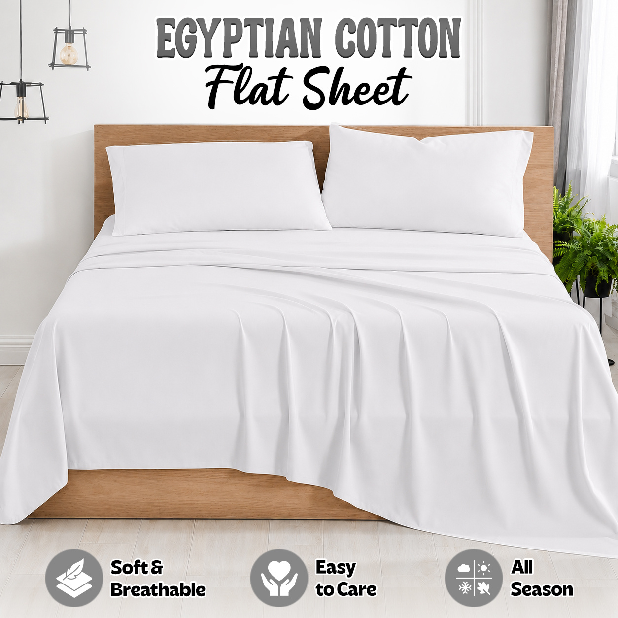 TEMU 1pc Flannelette Flat Sheet, Solid Color Sheet, Soft & Breathable, Fade-resistant Fabric, Hotel Quality, All Season Bedding, In All Sizes Single,