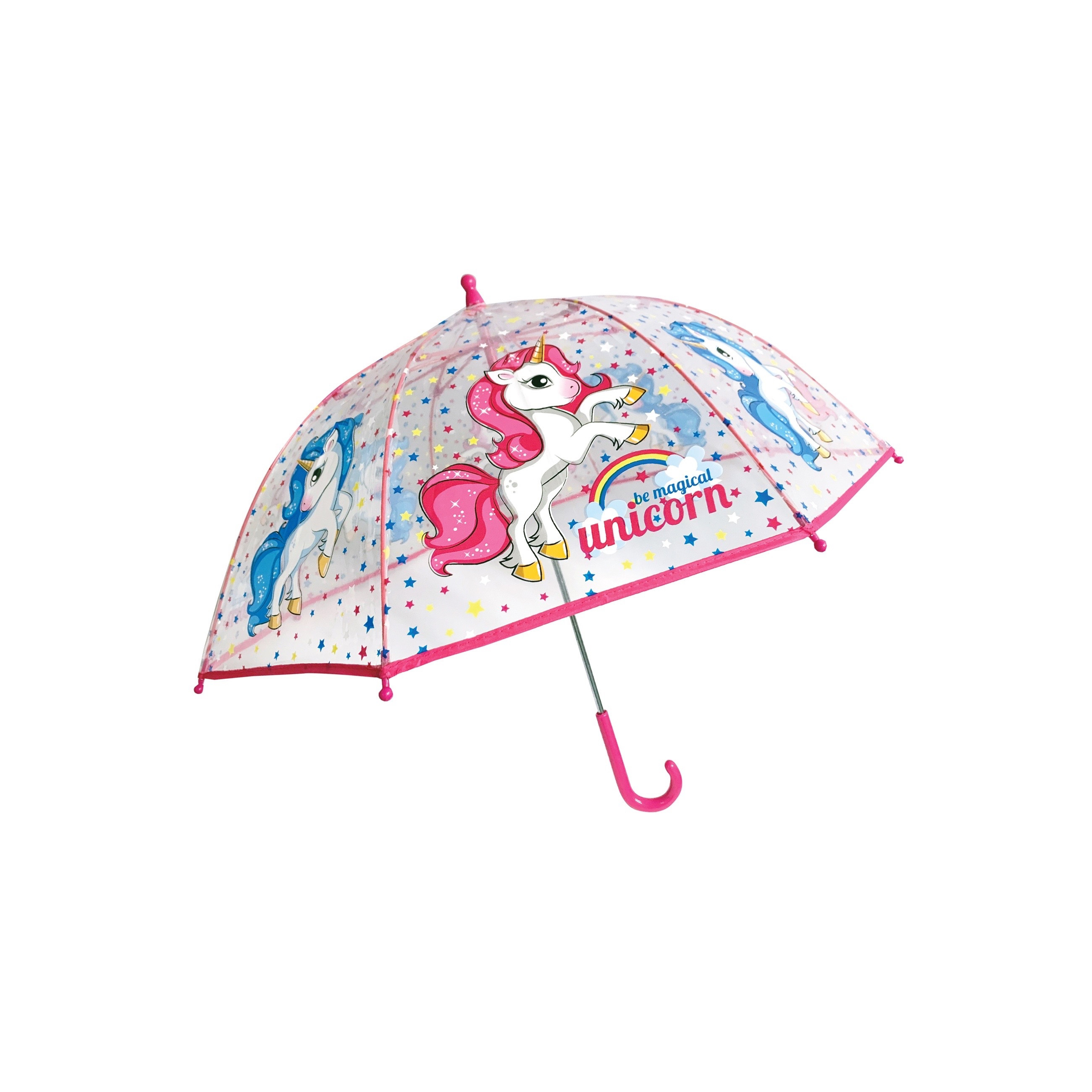 Image of Unicorn Children Girl Umbrella Stick Umbrella
