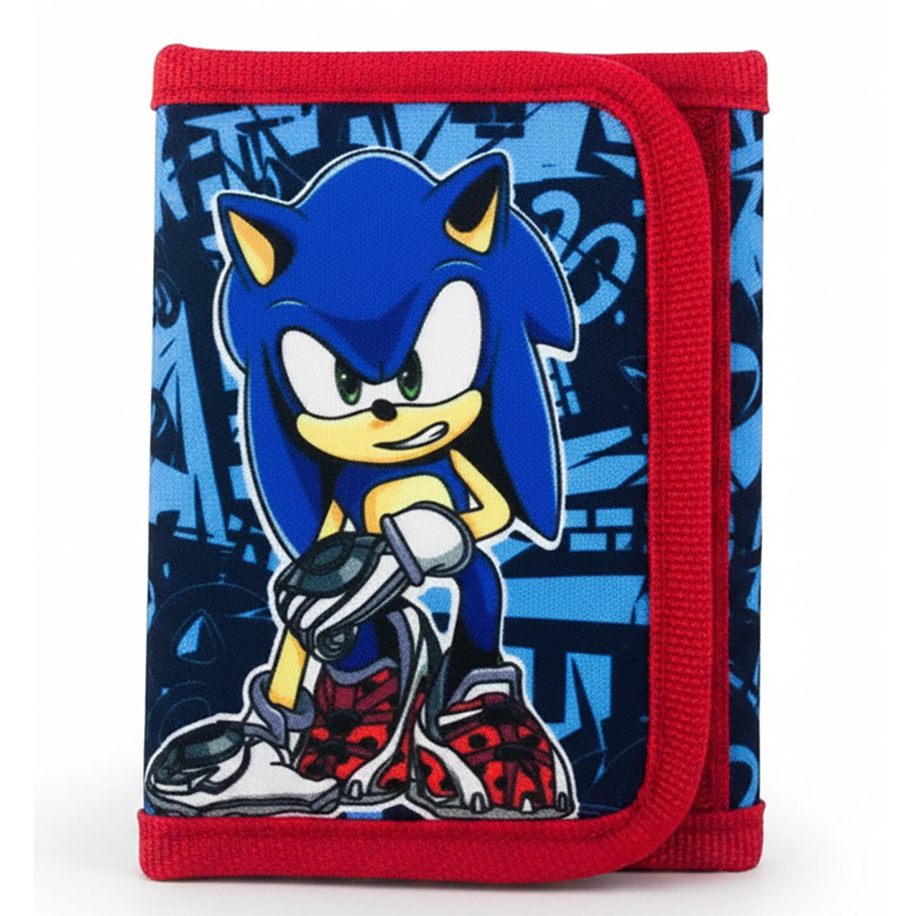Image of Zipper Wallet With Multiple Compartments Featuring A Pattern
