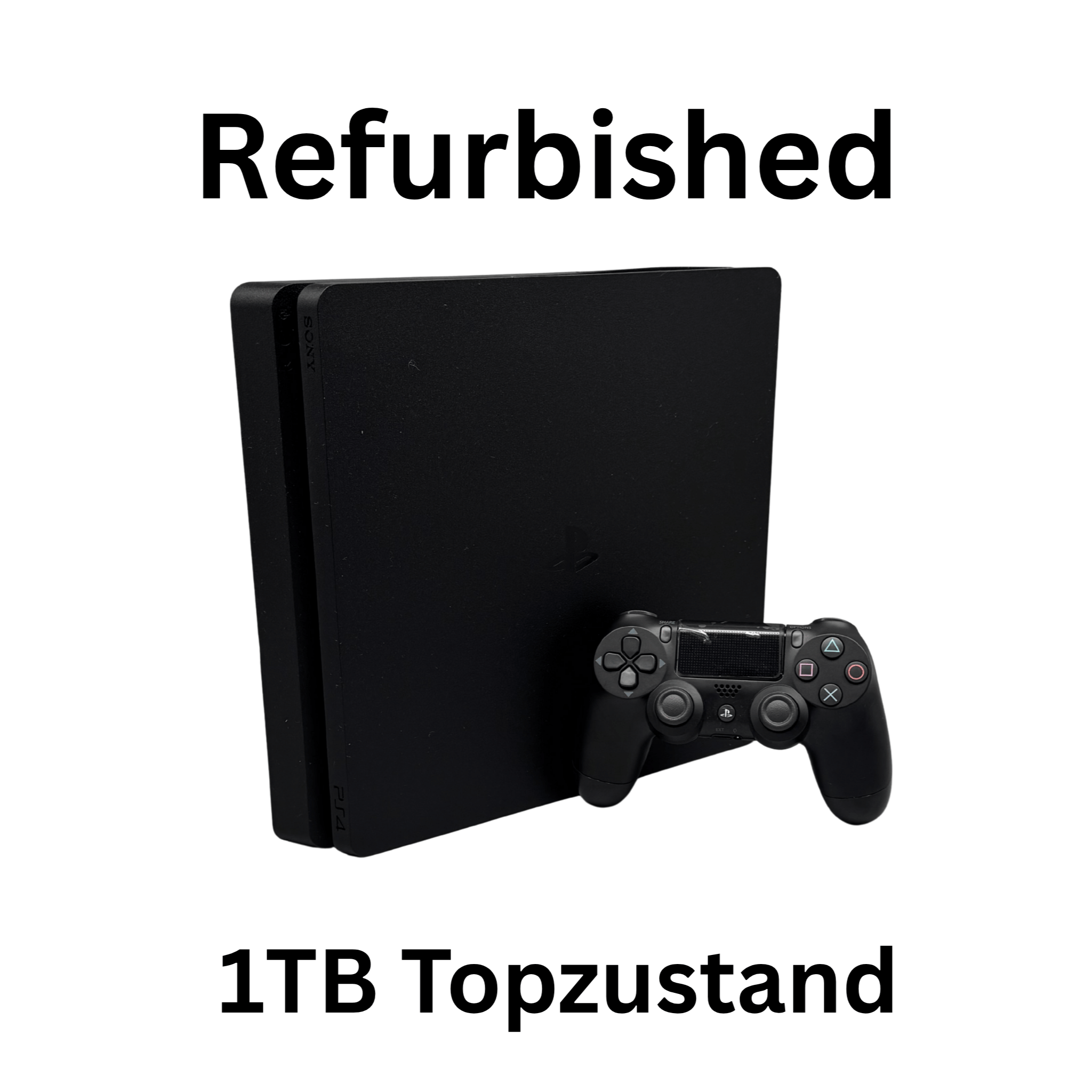 Playstation 4 Slim 1tb Console - Refurbished, Mint Condition