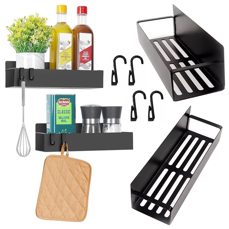 Image of Magnetic Shelf For Fridge, Washing Machine, Spice Organizer, 2 Pcs