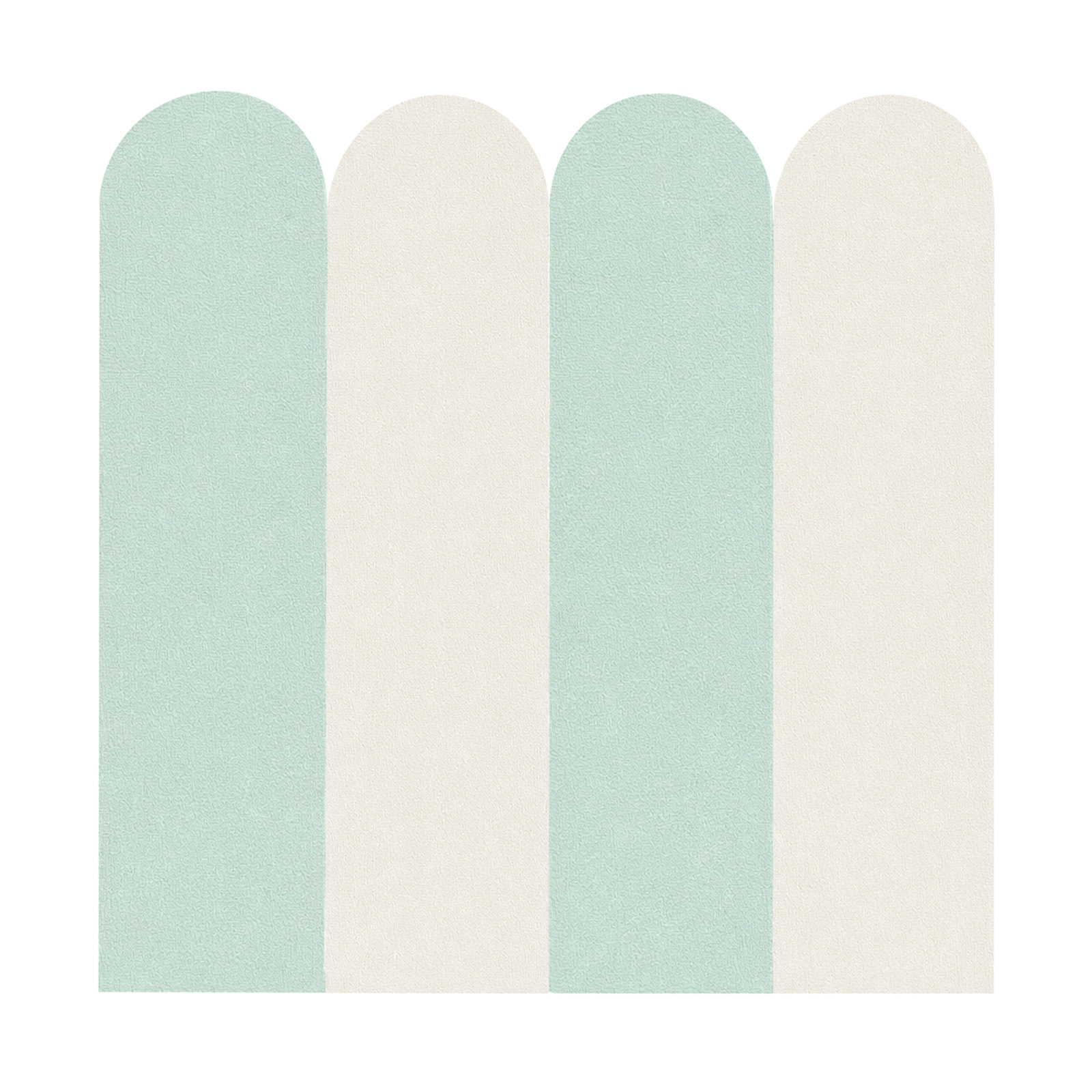 Image of 20pcs Of Self-adhesive Wall Stickers (60 X 15 Cm) In Modern, Minimalist - Removable, Reusable And Ideal For Living Room, Hallway, Bedroom, Etc.; Thanks To Instructions.