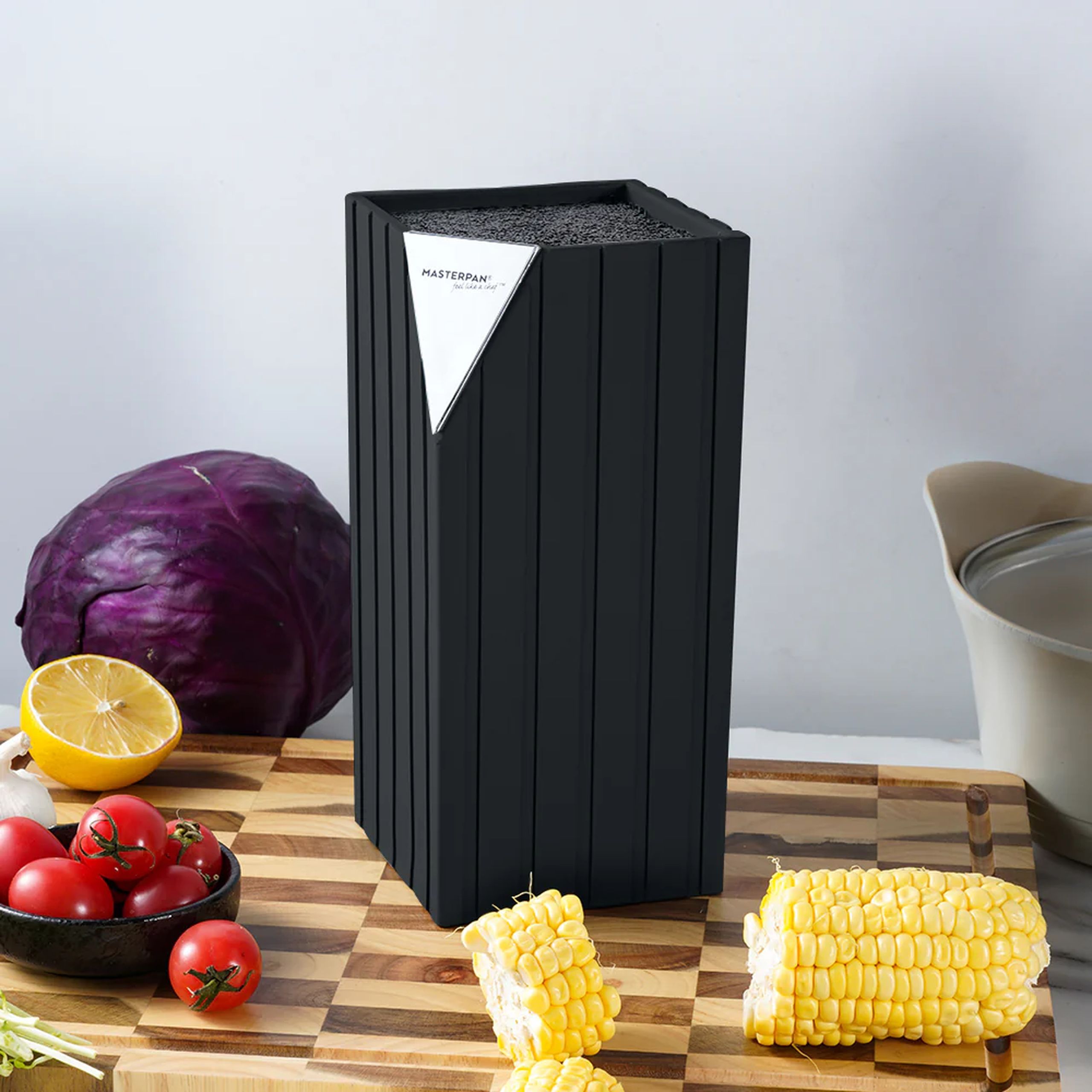 Universal Kitchen Knife And Utensil Block Insert