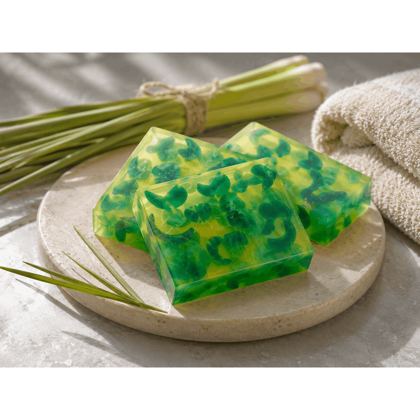 Soap 3 X 100 G - Handmade Glycerin Soap With Scent - Moisturizing & Care