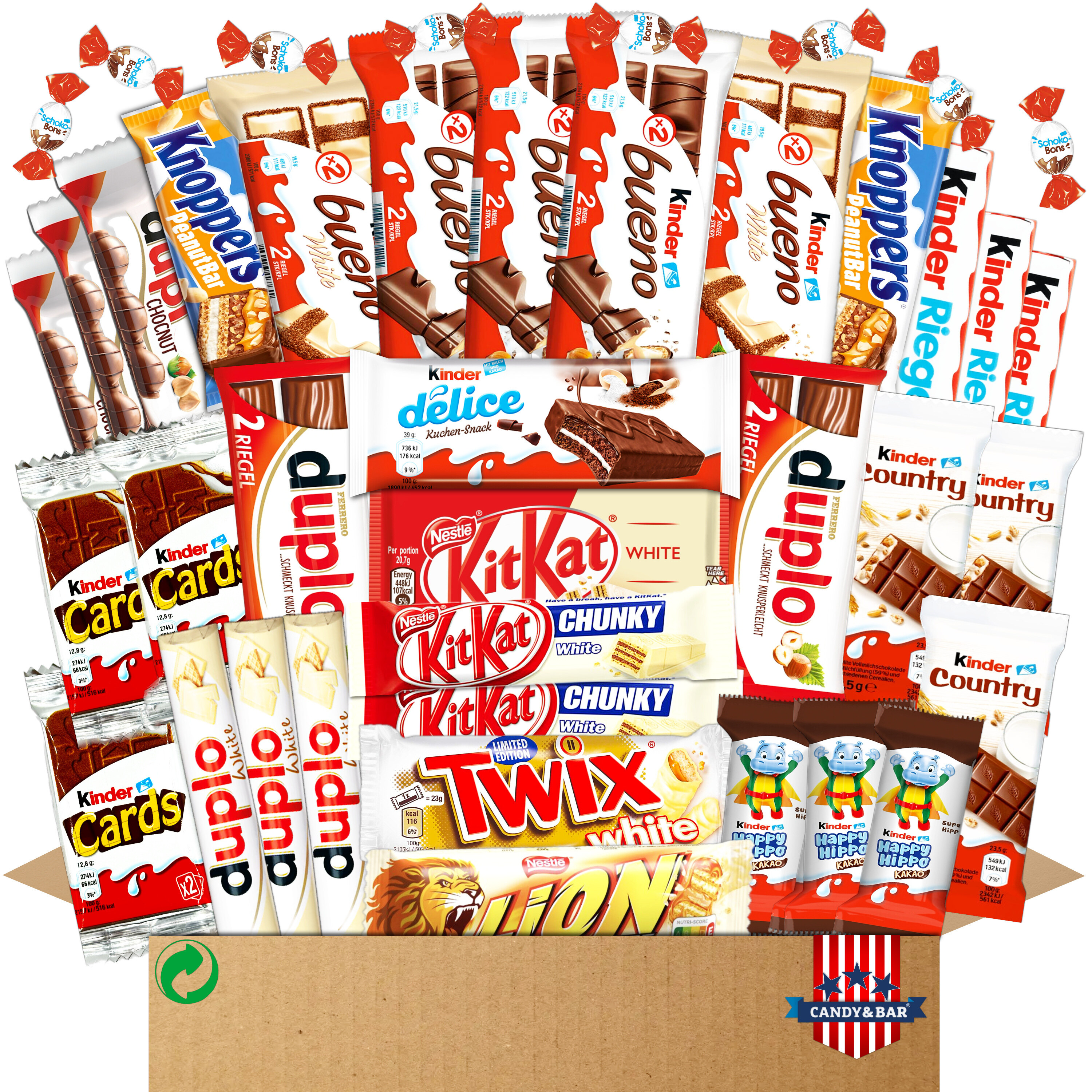 Image of Xl Chocolate Big Box | Wide Selection Of Chocolate Bars & Chocolates | Gift Box For & Family | Unique Gift Idea | Candy & Bar®