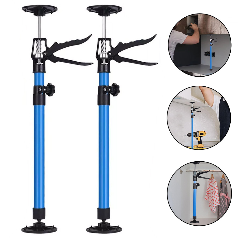 TEMU 2pcs Plasterboard Builder, Adjustable 115-290cm, Drywall Ceiling Easy Support Props