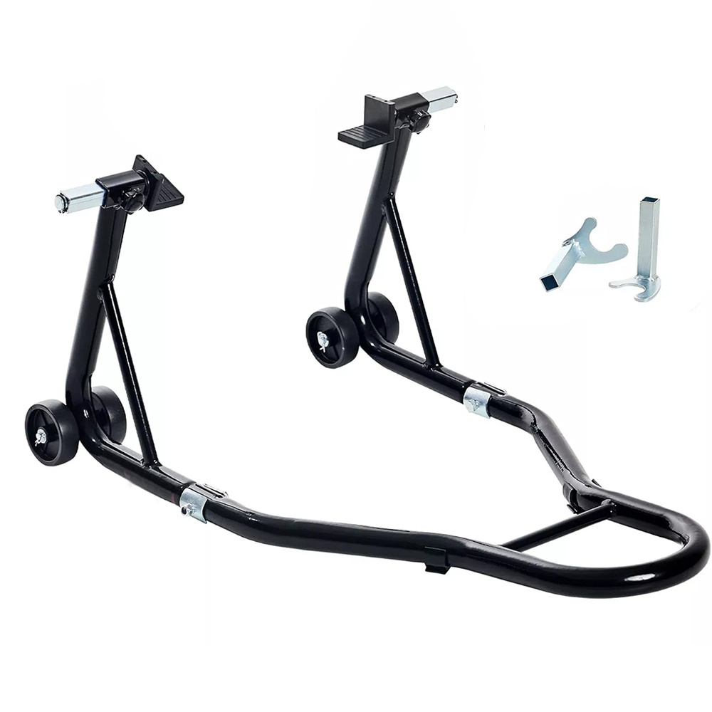 TEMU Motorcycle Rear Paddock Stand, Universal Heavy Duty Back Motorbike Wheels Stand For Lifting The Bike, Suitable For Sports Motorcycles, Rear