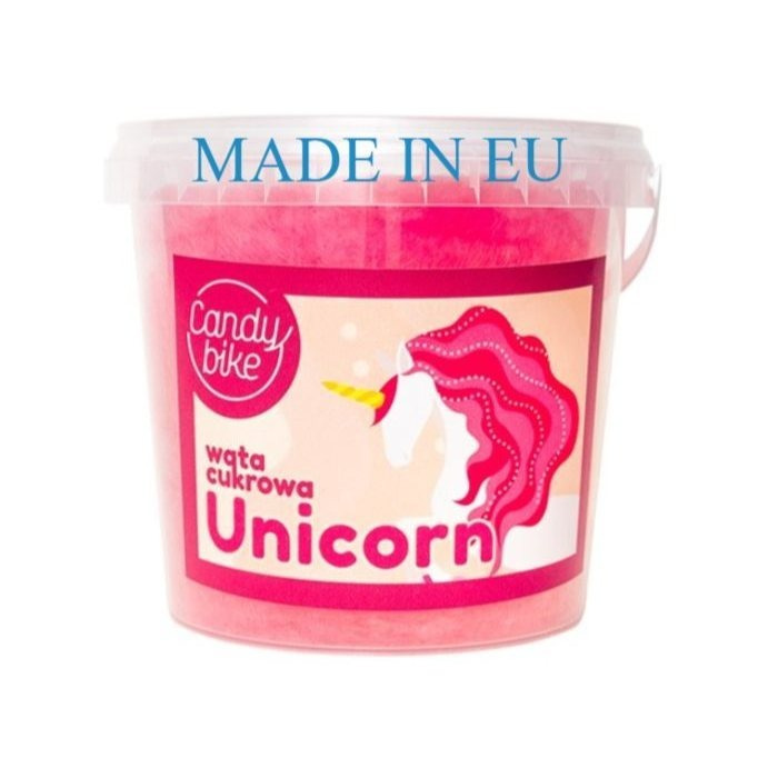 Unicorn Flavored Cotton Candy 1l Pink Raspberry Marshmallow Puffs, Gift For Cocktails, Cake Decoration, Kids' Sugar Sweets, Drink Decor, Cocktail Bar Decor, Baby Shower, Rainbow