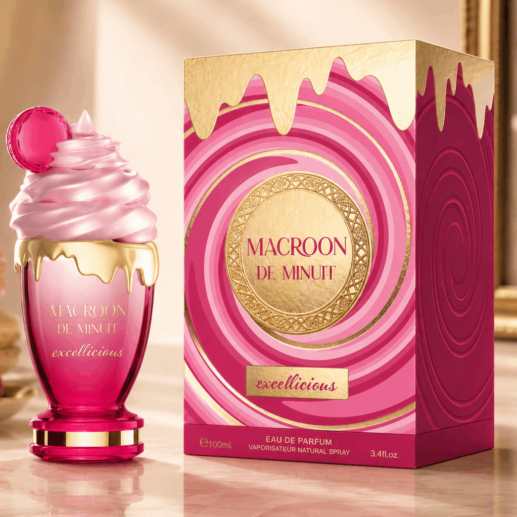 TEMU Everlyx - Perfume femenino Macro on de Minuit by 100ml gourmand envolvente ideal para uso diario o para buscan perfumes dulces y llamativos