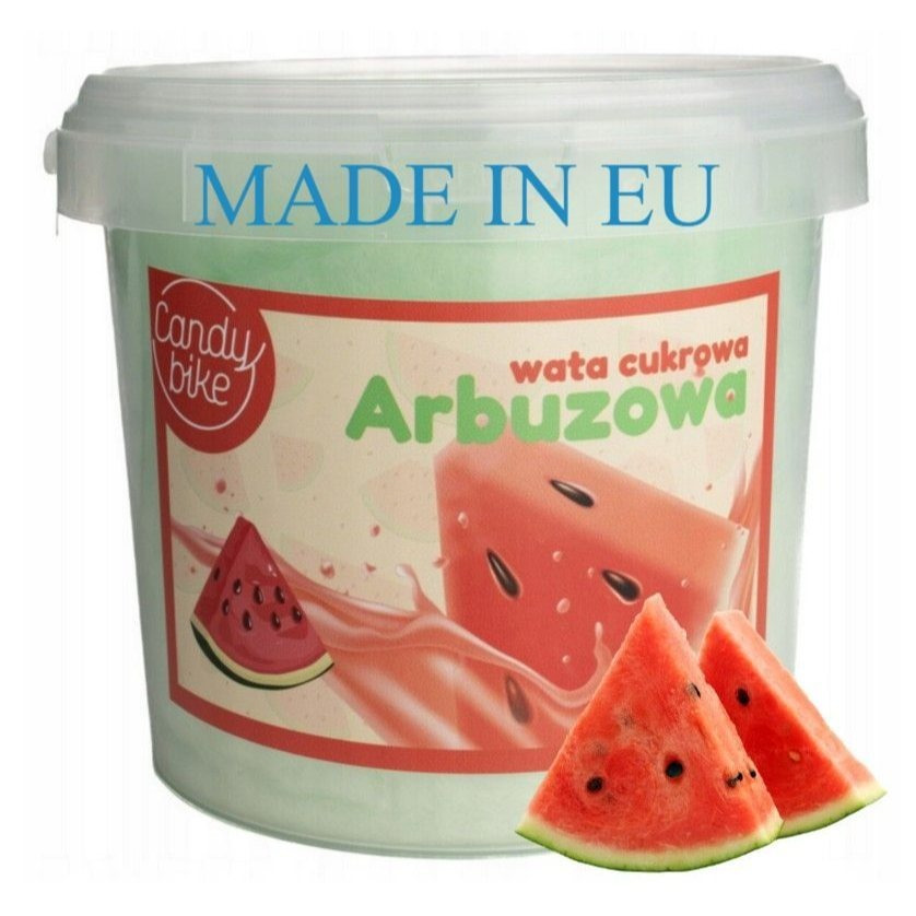 Image of Watermelon Flavored Cotton Candy 1l Gift Sweet Treats Fluffy Sweet For Cocktails Cake Decoration For Kids Sugar Sweets