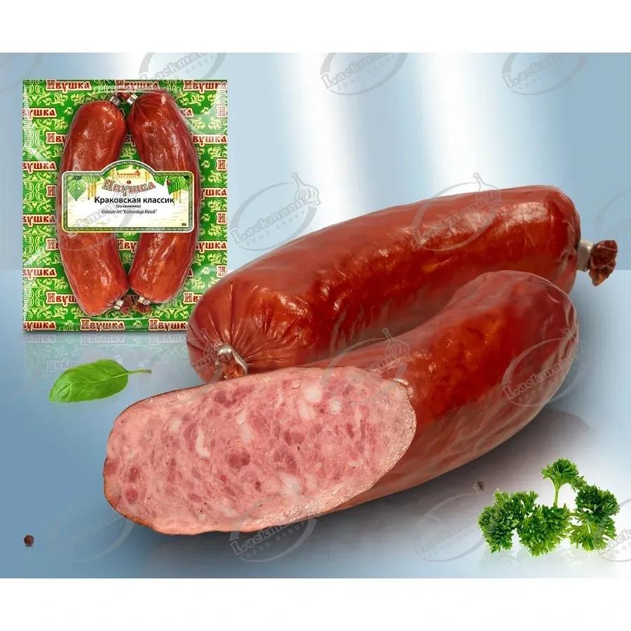 Krakow-style Sausage "krakowskaja Klassik" 400g Krakow Classic (86)