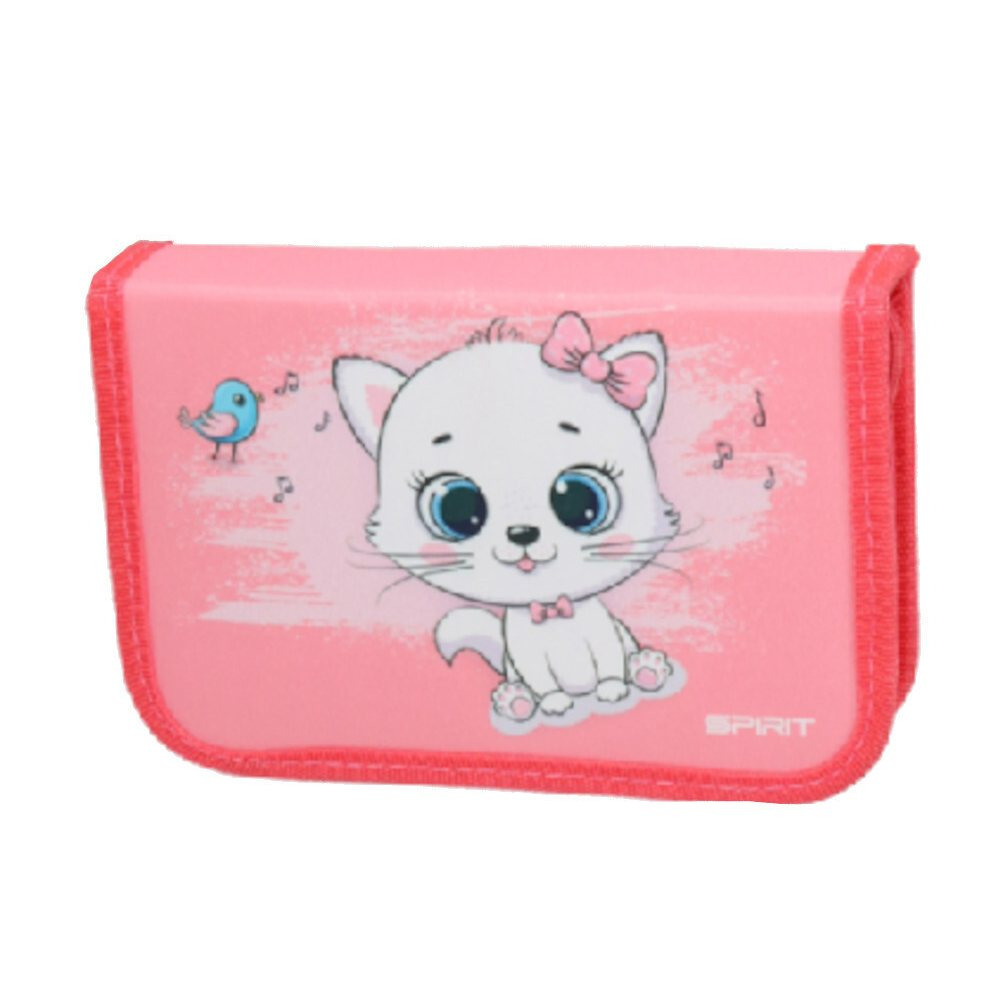 Cat Kitten Pencil Case, Filled With 48-piece Pencil Pouch, Pencil Holder, Pencil Case