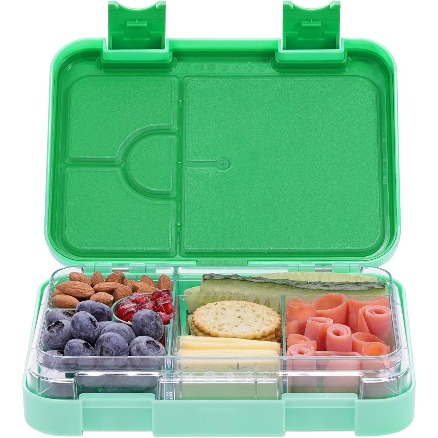 Image of Bento Box Lunch Box - Leak-proof With Adjustable Compartments
