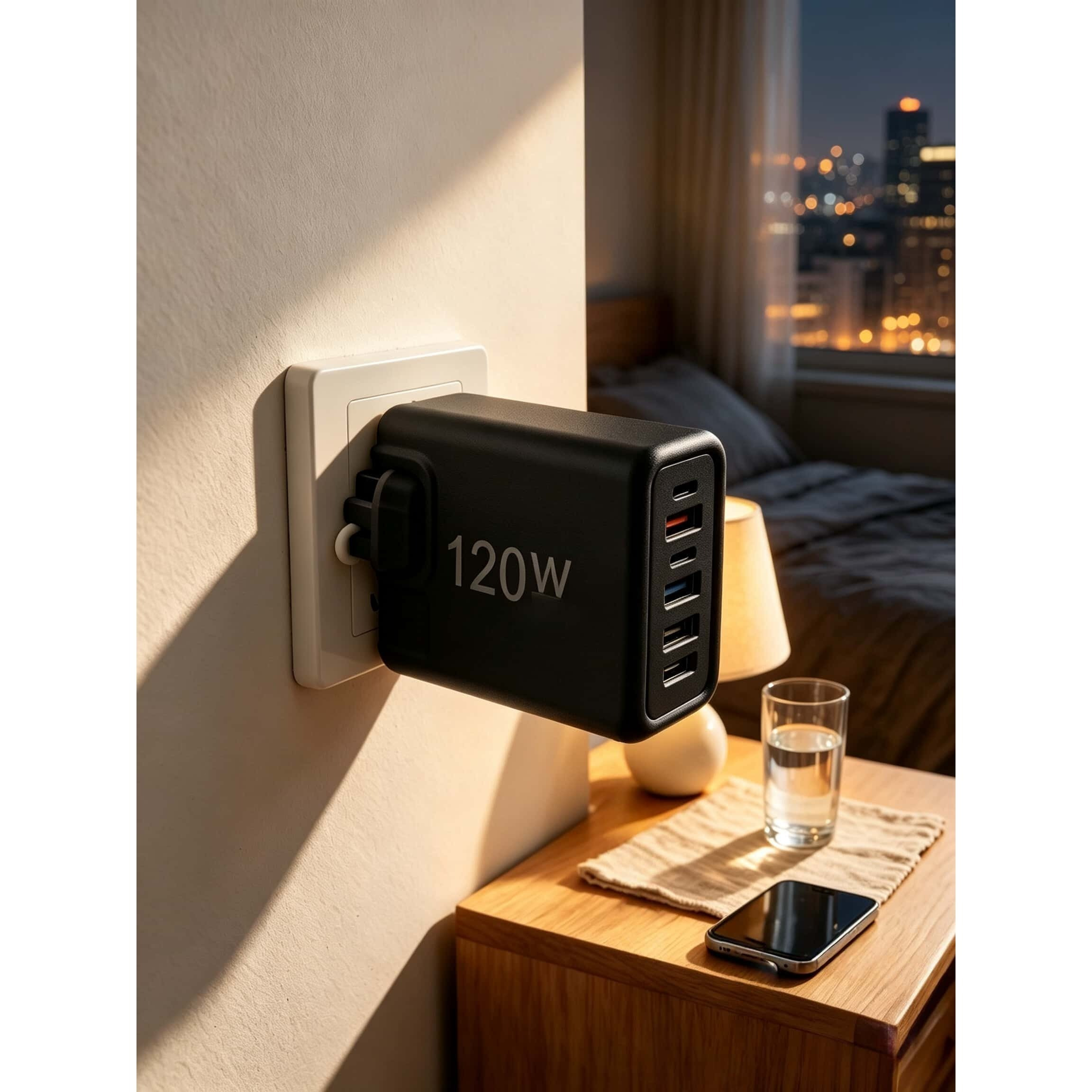 Image of 120w Digital Plug Silicone Protective Cover, Anti-collision Wall Extender Cover, Suitable For Mobile Phones