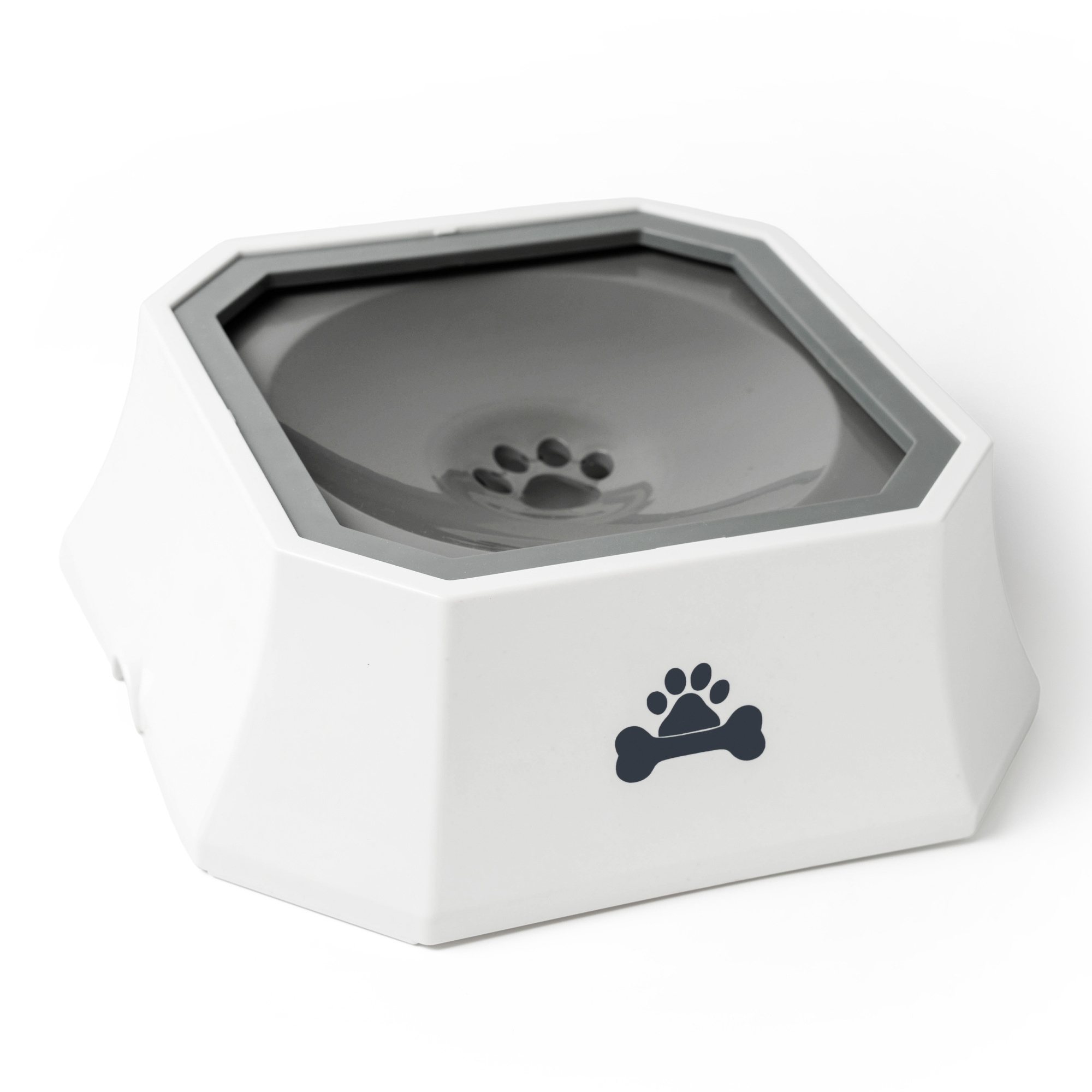 TEMU Bebedero Antigoteo 1L para Perros y Gatos | Cuenco de Agua Antisalpicaduras con Flotante y Base Antideslizante | Bebedero Antivuelco Portátil