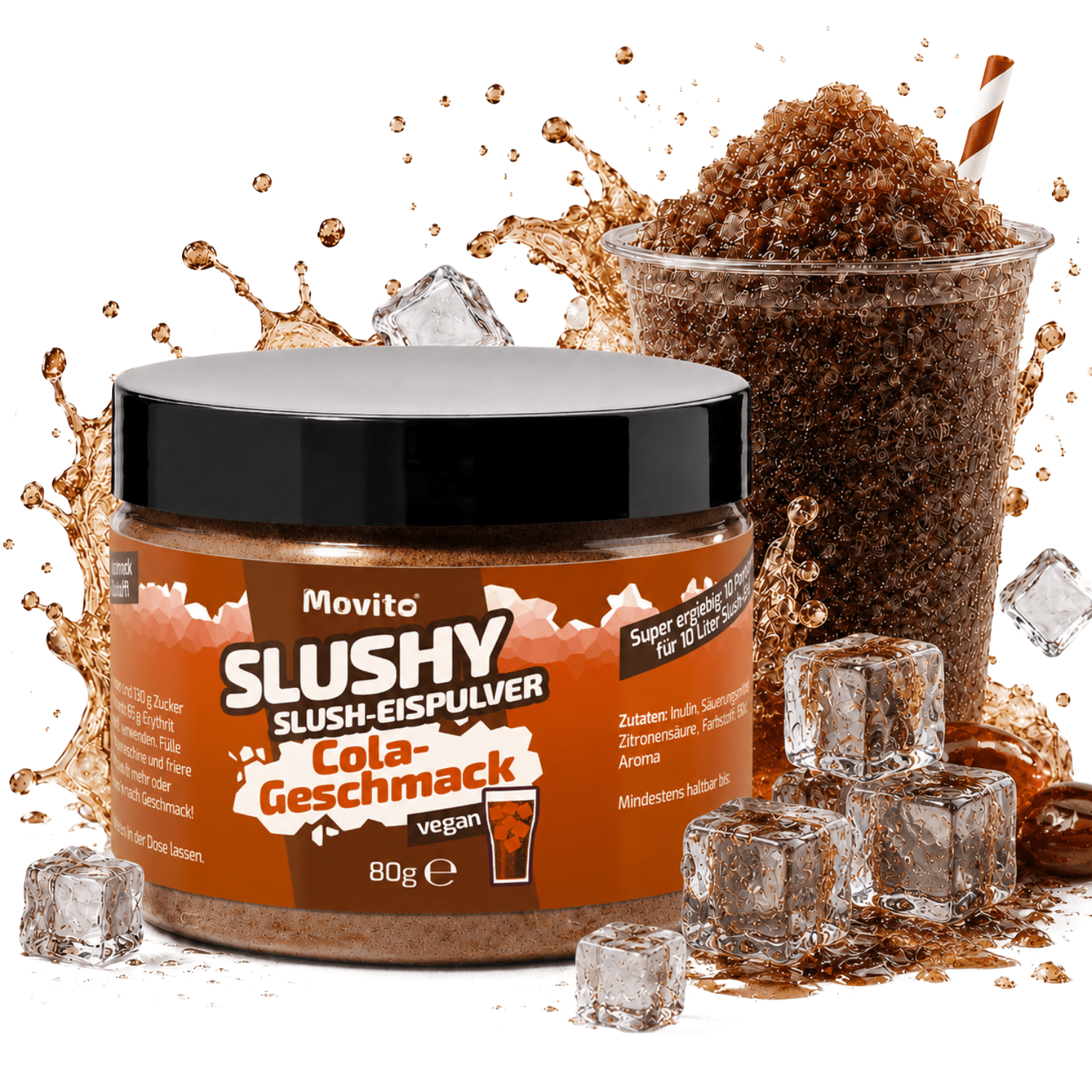 Cola Slush Powder For 10l Slush - Azo Free | For Slushy Maker Slush Machines & Ice Machines