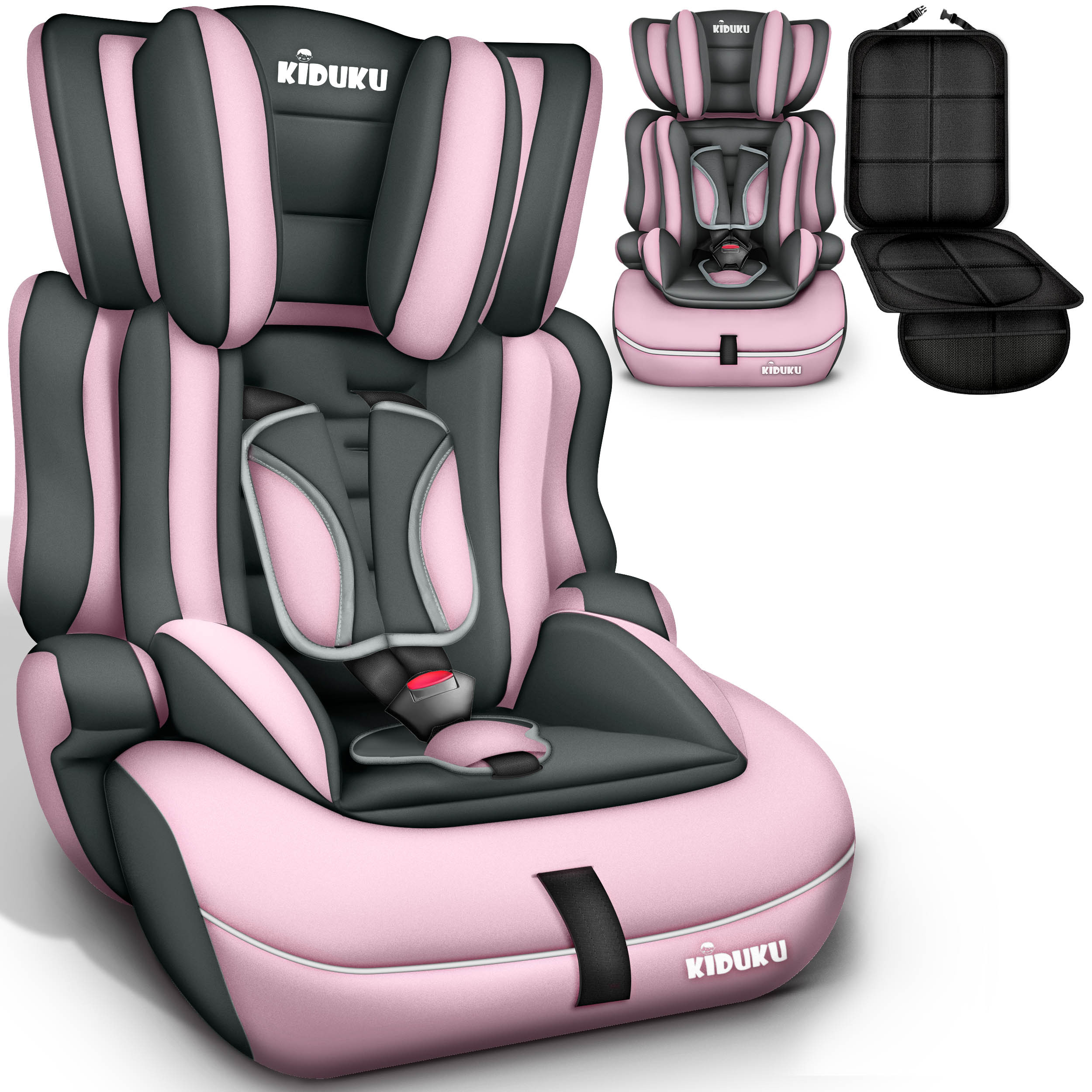 TEMU ® Siège auto enfant 9-36 kg (1-12 ans) avec coussin pour siège enfant - Siège auto ECE R129/03, Groupe 1/2/3 Siège auto enfant Ceinture de
