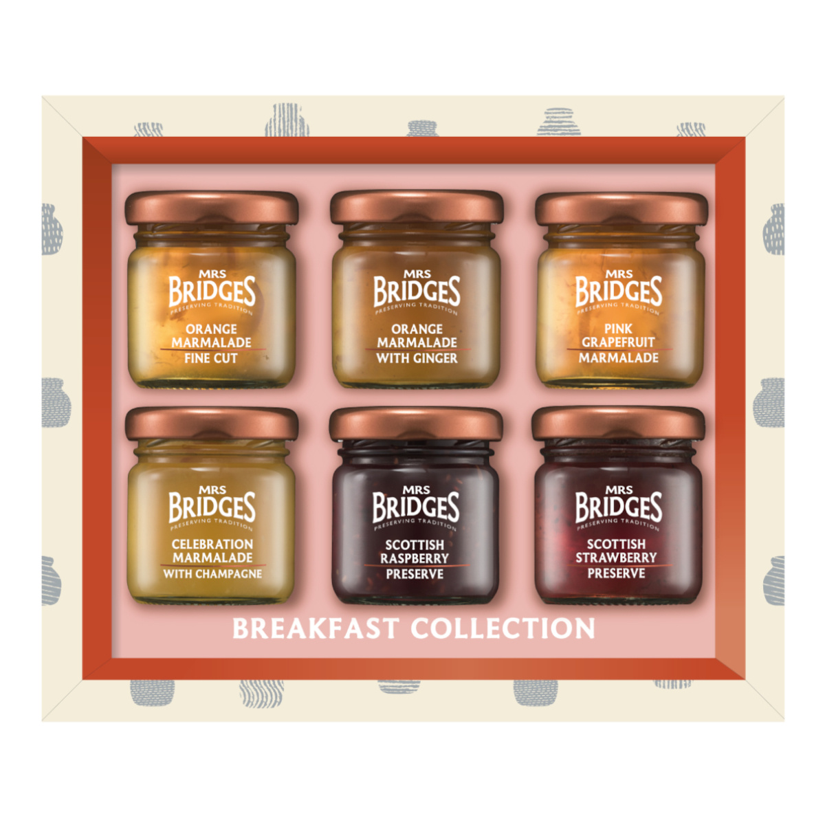 Mrs. Bridges Breakfast Collection Mini Pack Breakfast Selection 6x42g