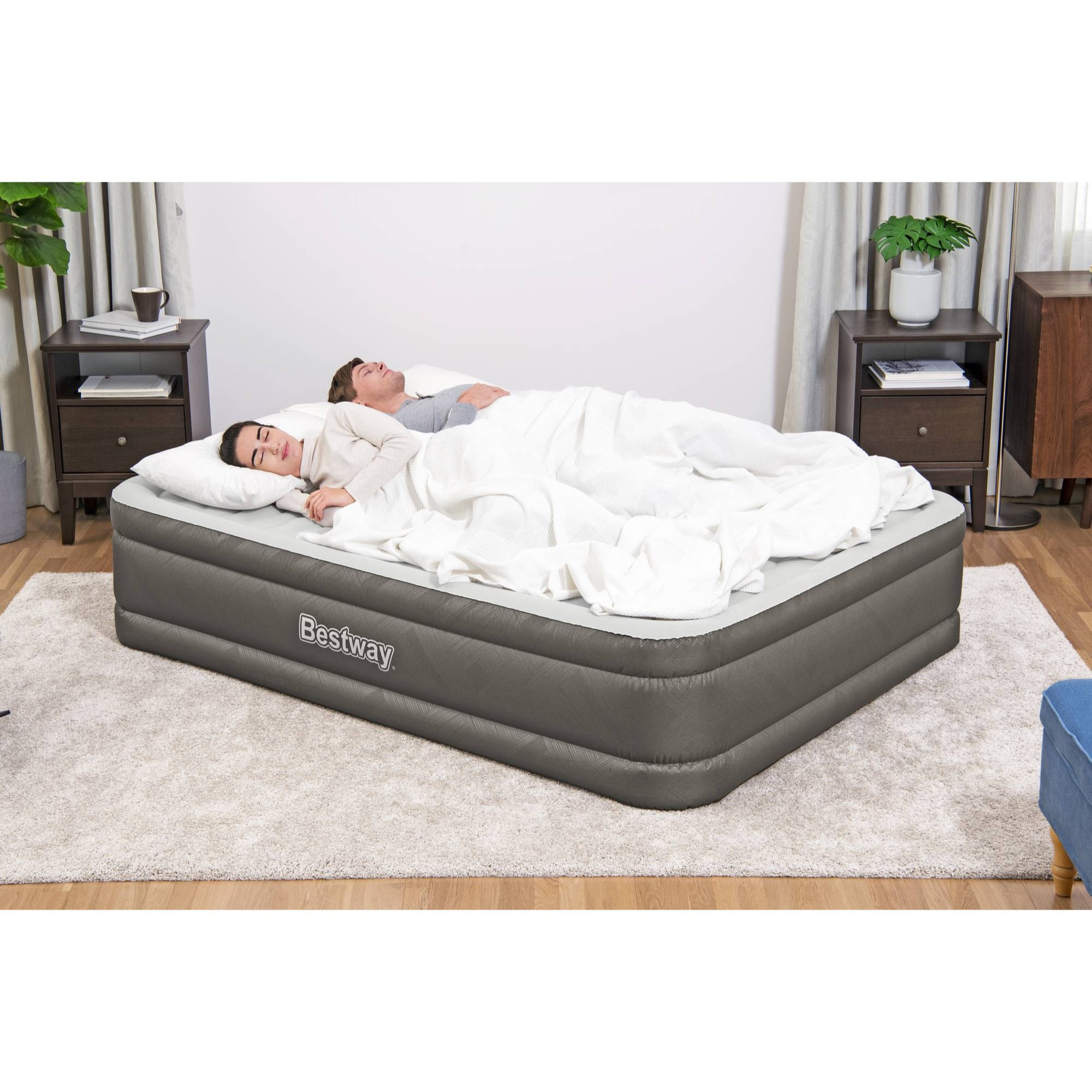 Image of Fortech Air Bed Double Suitable For 2 People, Air Mattress