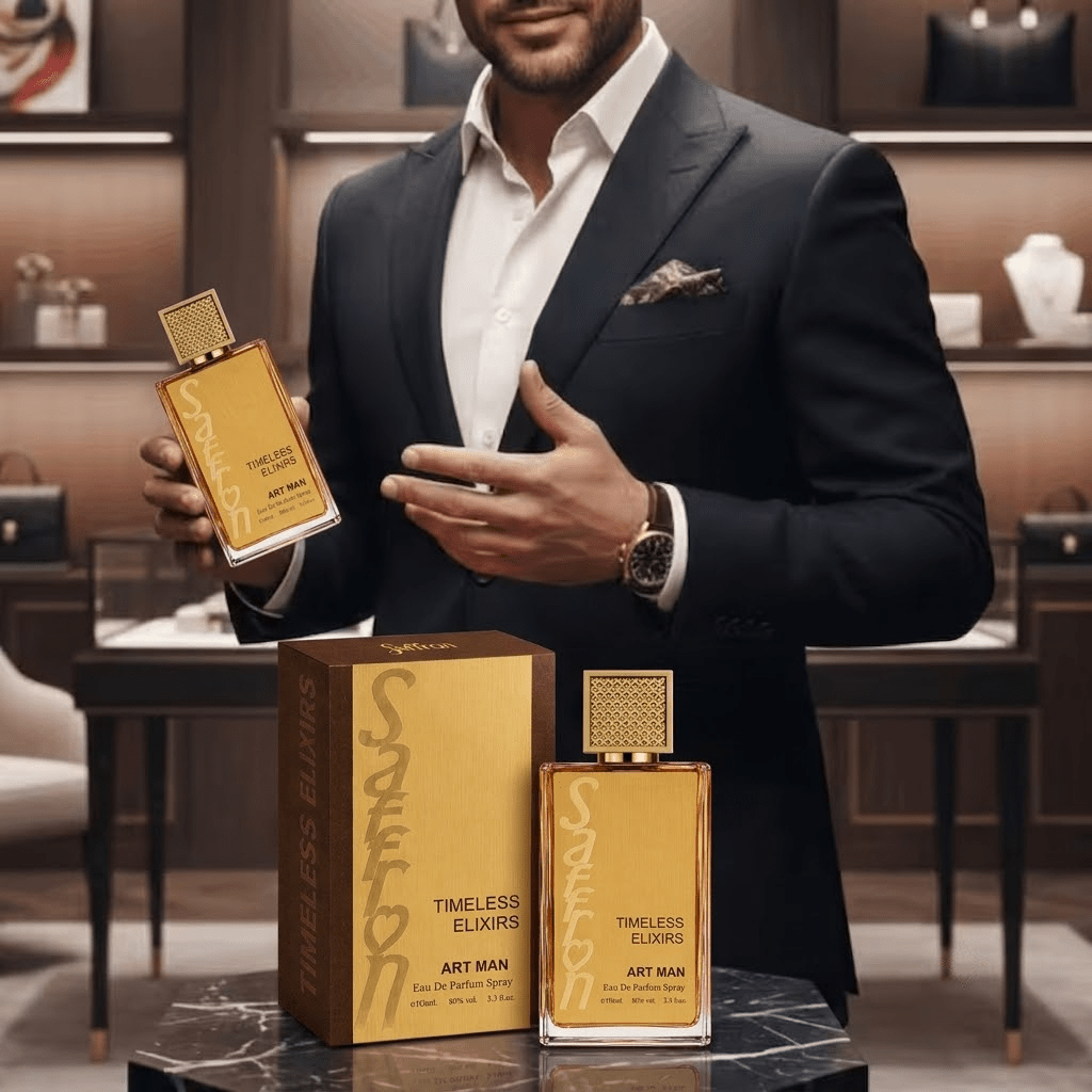 TEMU Luxury Arabian Perfume For Men – Elixirs 100ml Edp - Elegant Fresh Men's Fragrance With Smooth Citrus Brightness And Woods Notes - Masculine