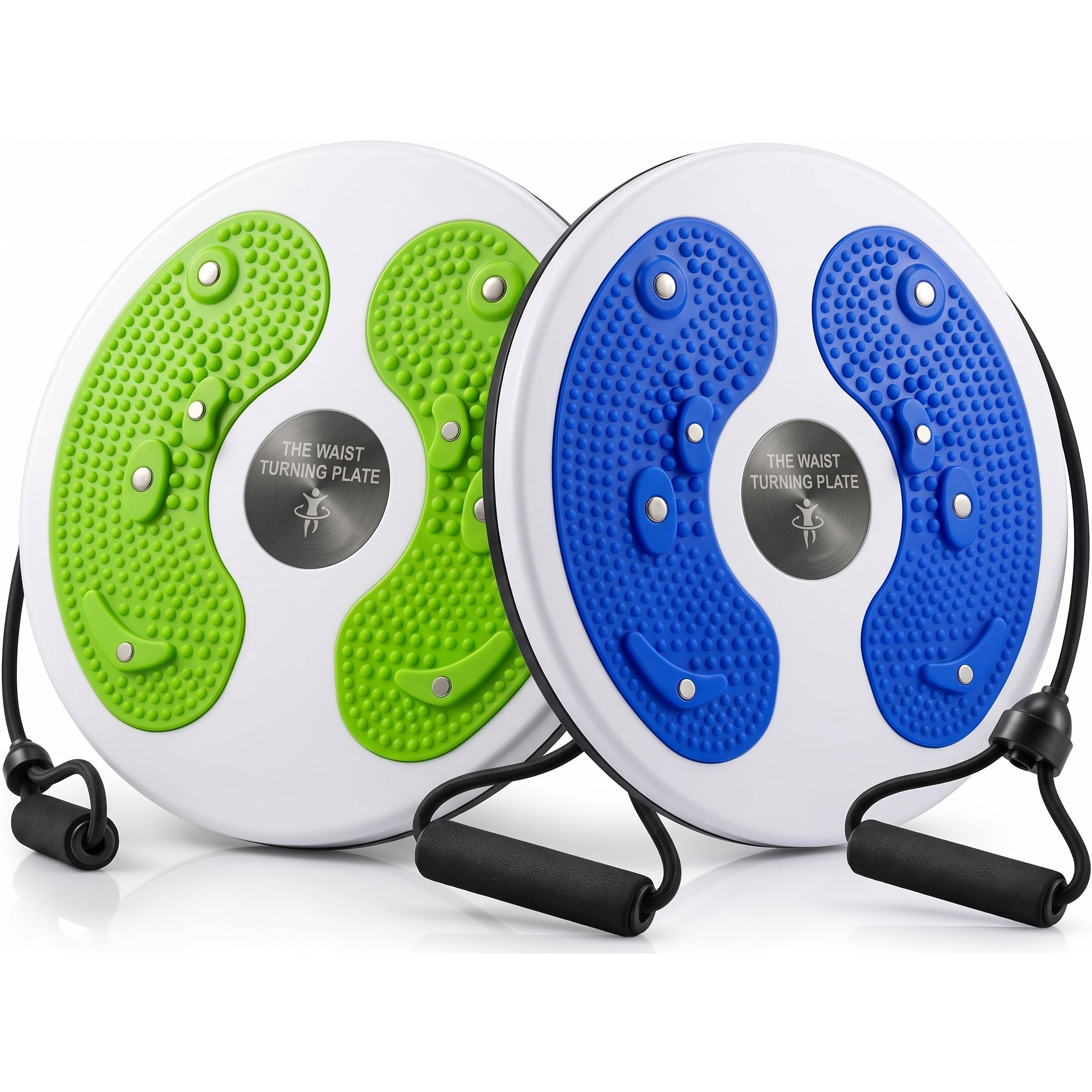 TEMU Rotating Fitness Twist Pedal With Handles, Twisting Disco For Gym Abdominal, Hip And Waist Exercise Equipment, Non-slip Platform For Home, Gym