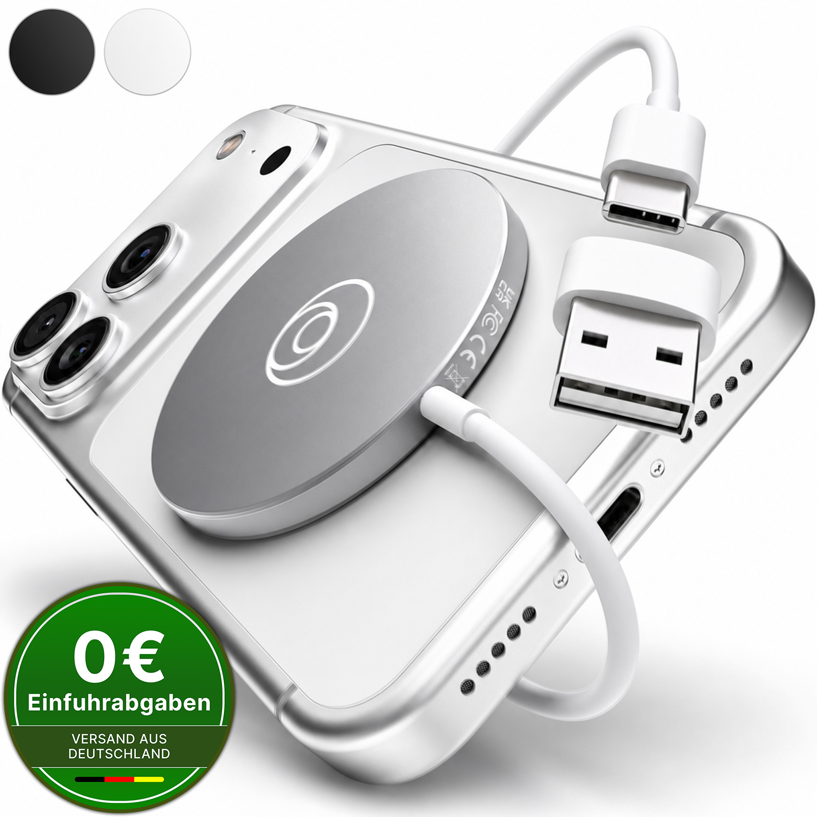 Magsafe Charger For Iphone 17 16 15 14 13 12 11 X, 15w Magnetic Inductive Charging Pad, Pro Max Mini, Magnetic Magpad