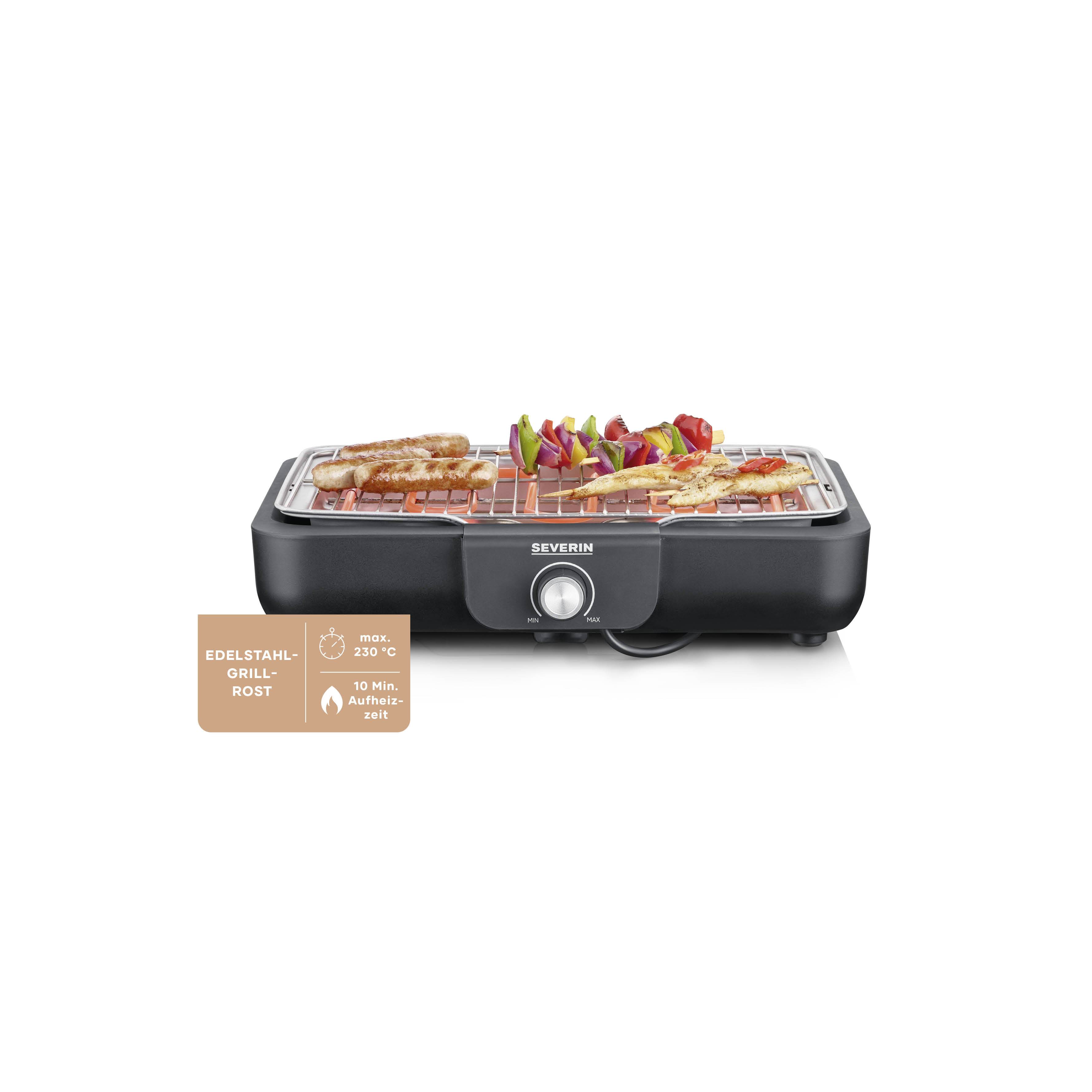 Pg 8554 With Grill Grate – Electric Bbq Grill For Balcony, Terrace & Indoor Area (b-stock)